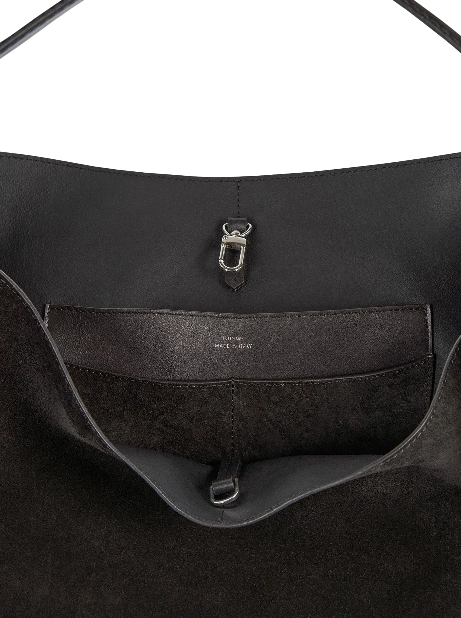 BELTED SUEDE TOTE BAG - Image 7