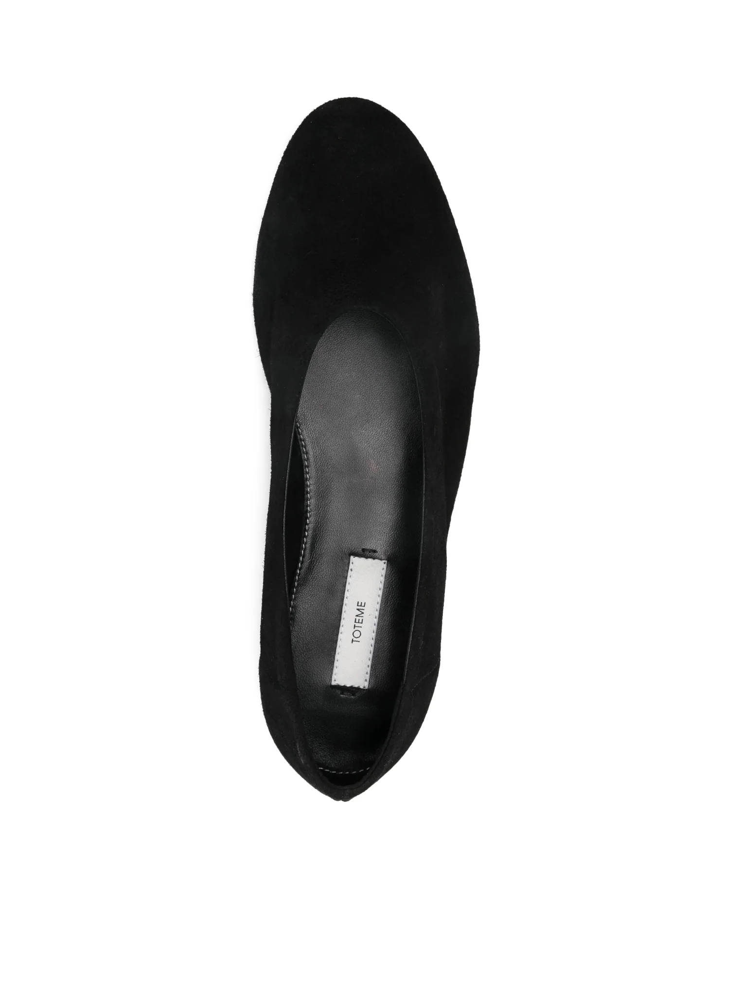 BLACK SUEDE BALLERINAS - Image 6