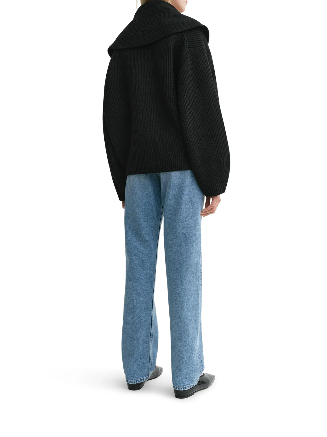 CARDIGAN WITH SHAWL LAPEL - Image 3