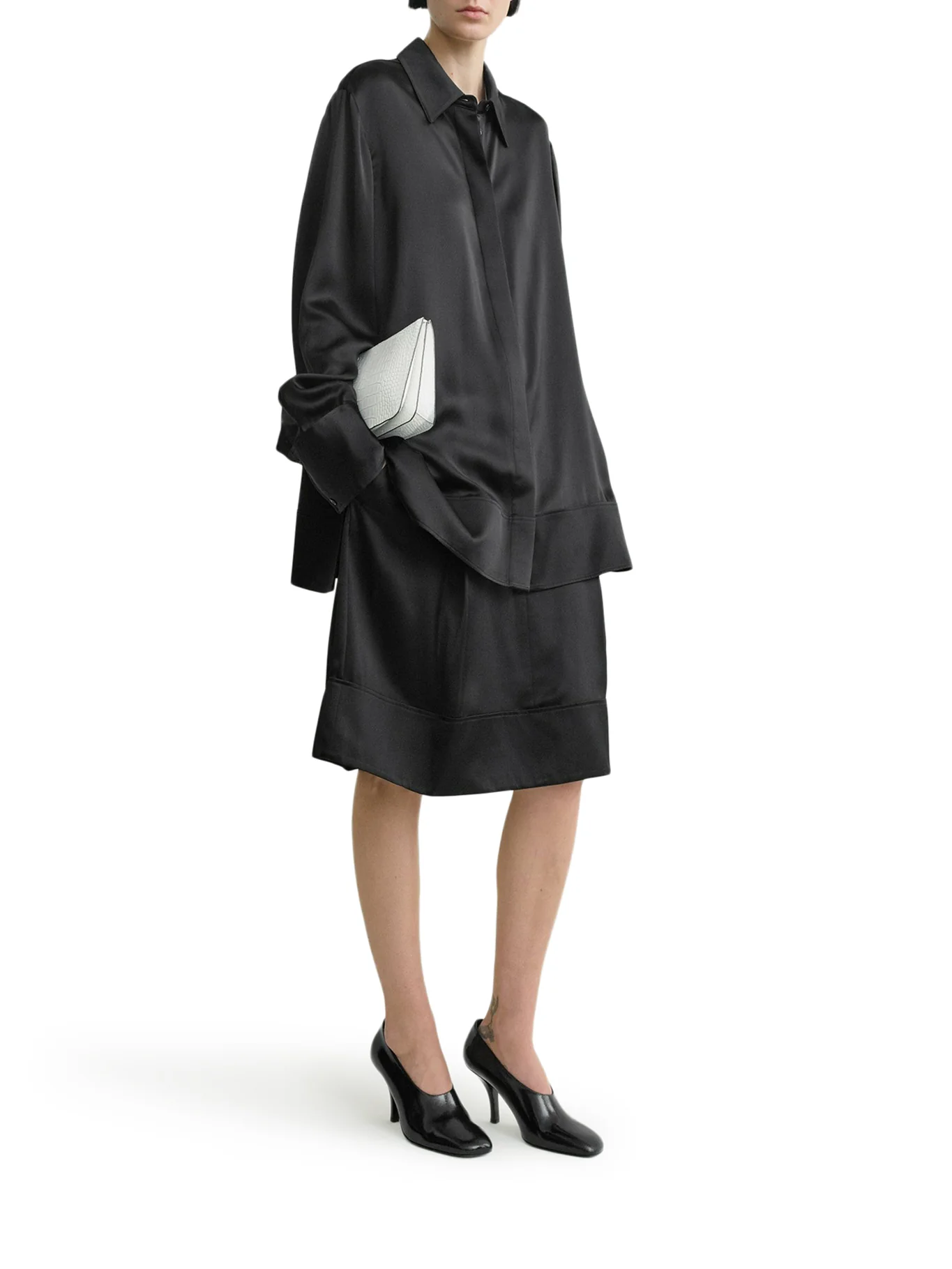 FLUID TUXEDO SHIRT - Image 2