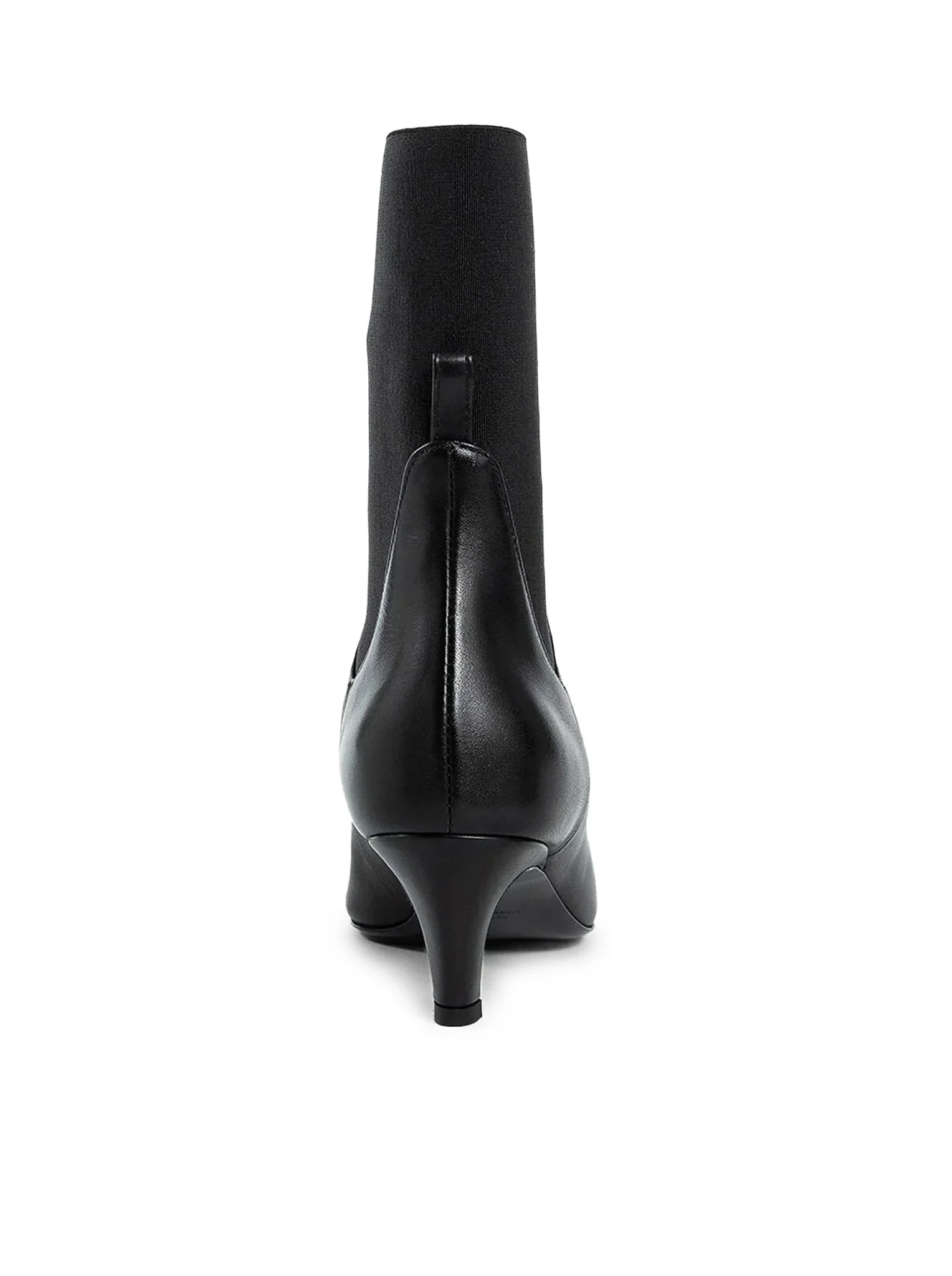 LEATHER MID-HEEL BOOTS - Image 3