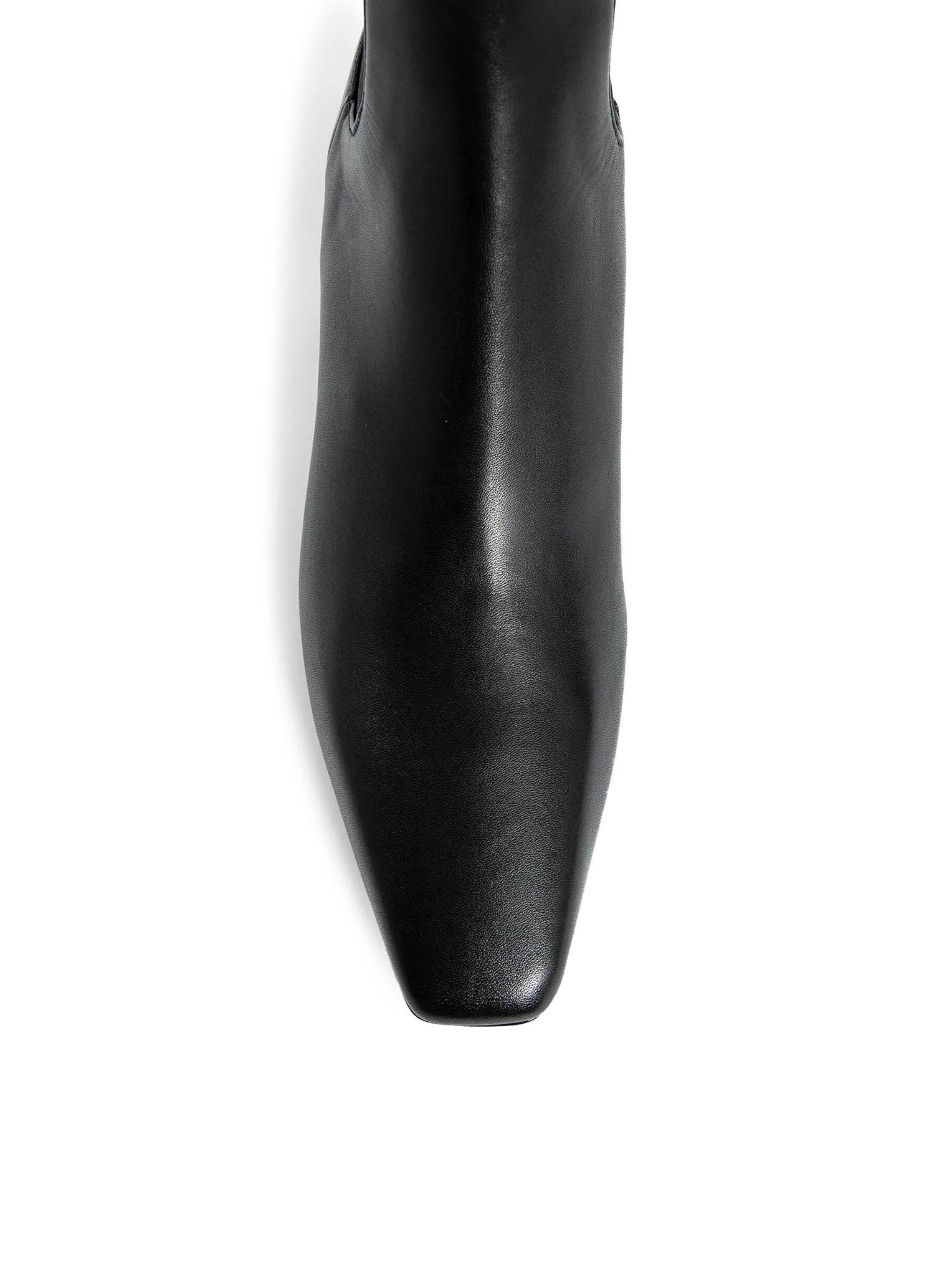 LEATHER MID-HEEL BOOTS - Image 5