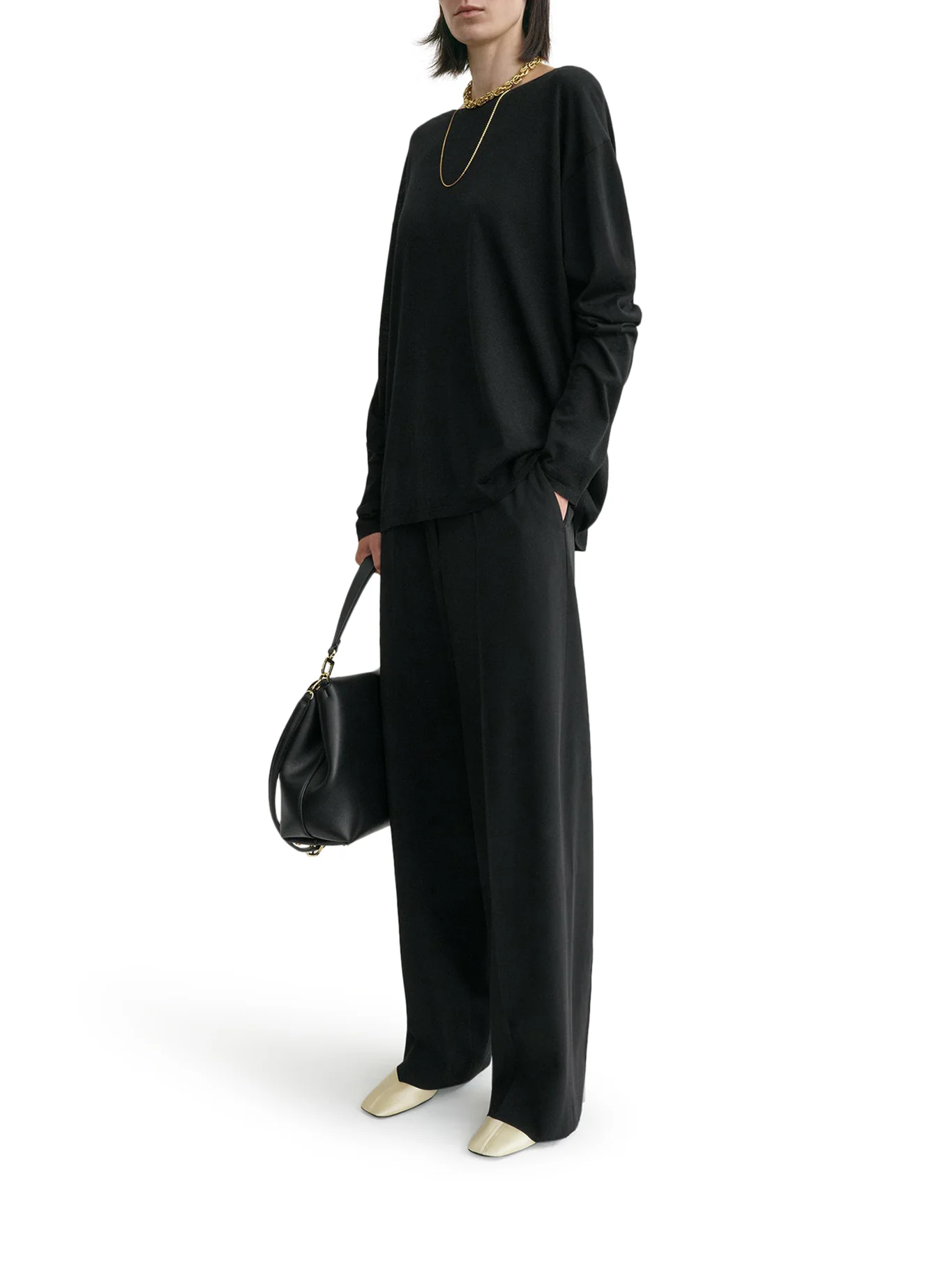 LONGLINE WOOL BLEND SWEATER - Image 5