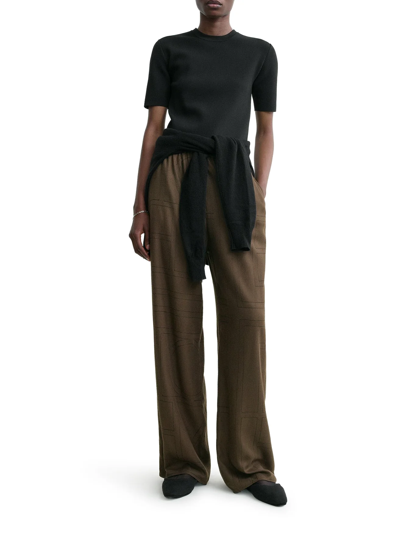 MONOGRAM FLANNEL TROUSERS - Image 2