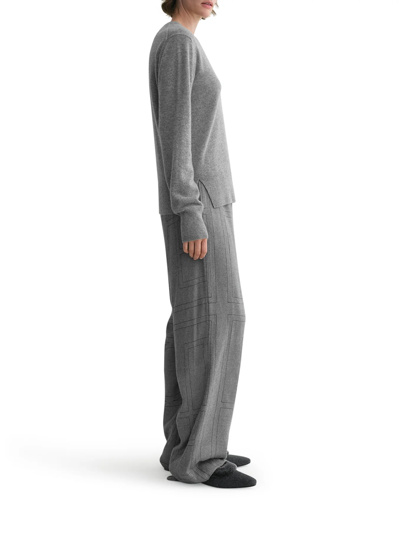 MONOGRAM FLANNEL TROUSERS - Image 4