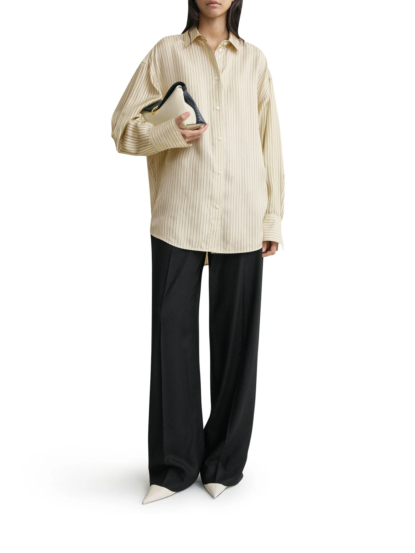 OVERSIZED STRIPED SHIRT - Image 2