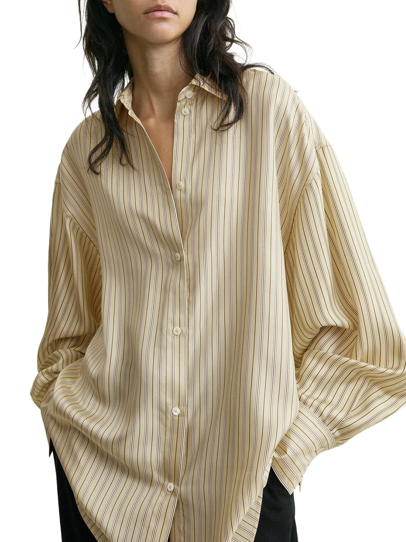 OVERSIZED STRIPED SHIRT - Image 5