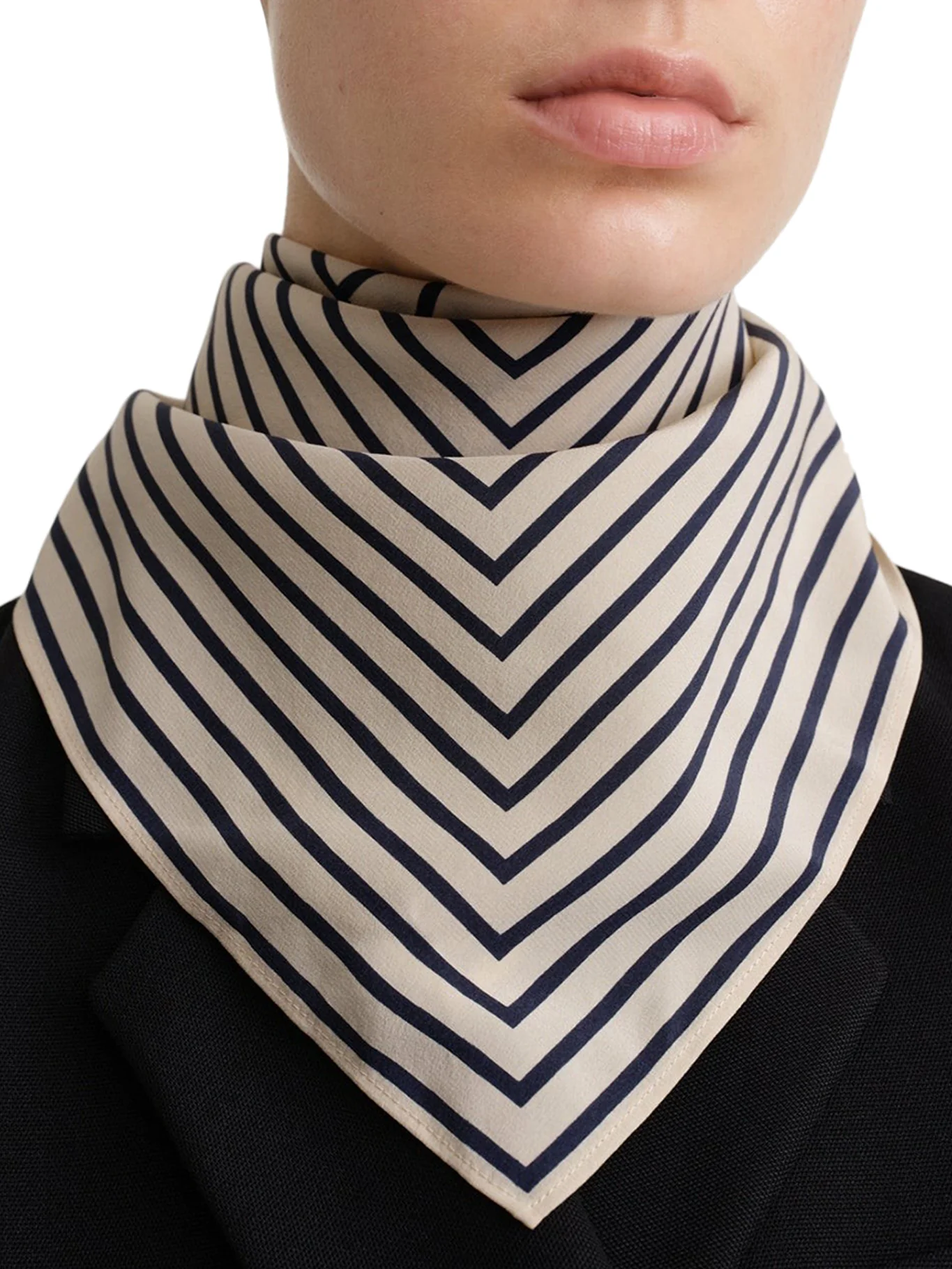 SIGNATURE MONOGRAM SILK SCARF - Image 2