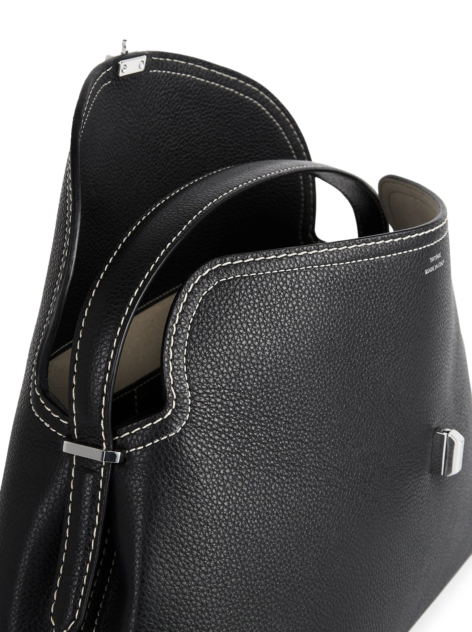 T-LOCK BAG IN EMBOSSED LEATHER - Image 5