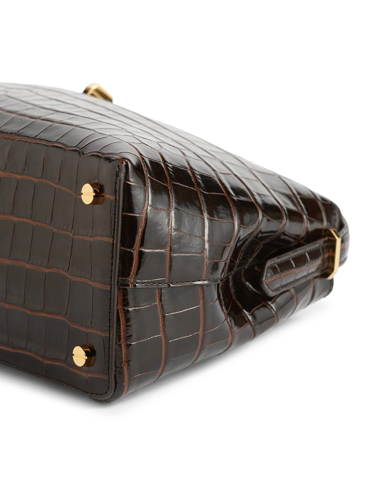 T-LOCK BAG WITH CROCODILE PRINT - Image 6
