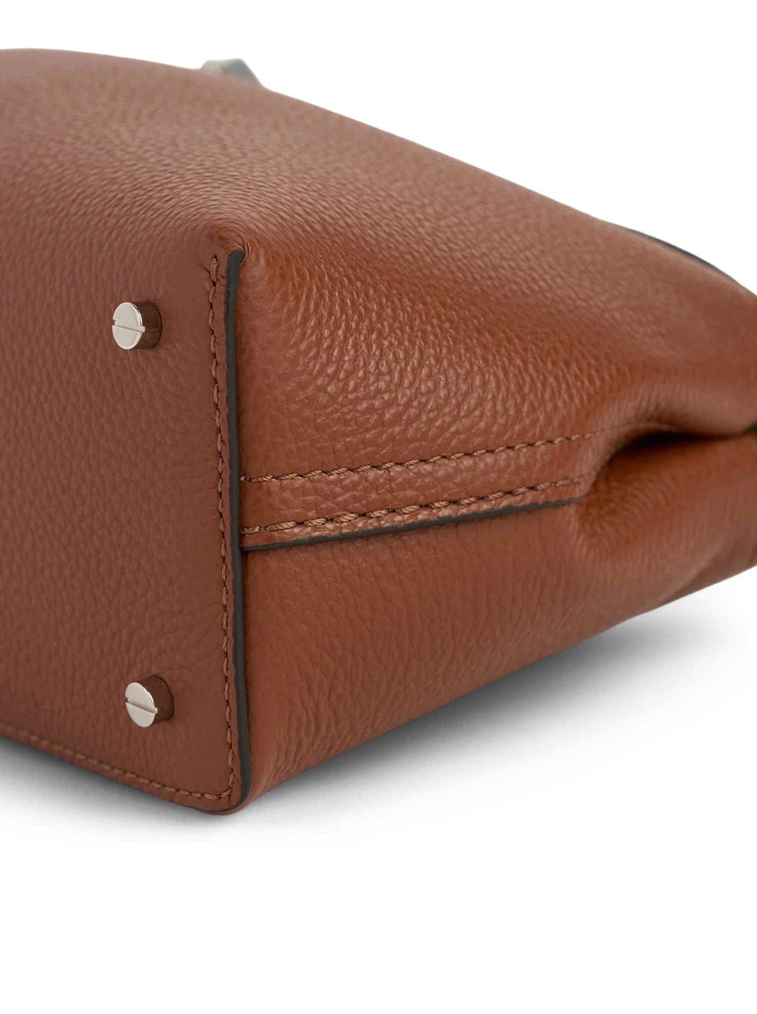 T-LOCK HAMMERED LEATHER CLUTCH - Image 6