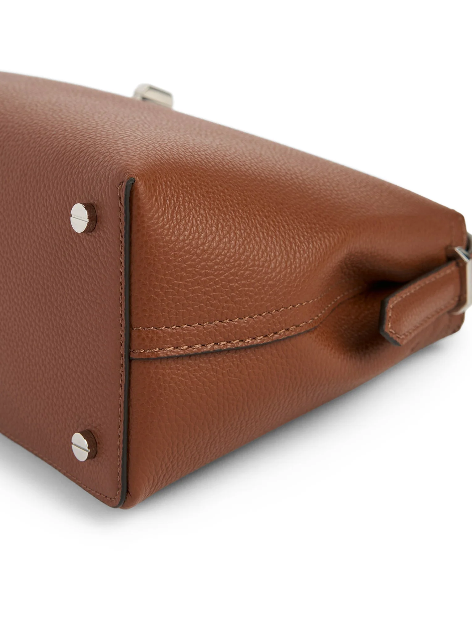 T-LOCK HANDBAG IN GRAINED LEATHER - Image 5
