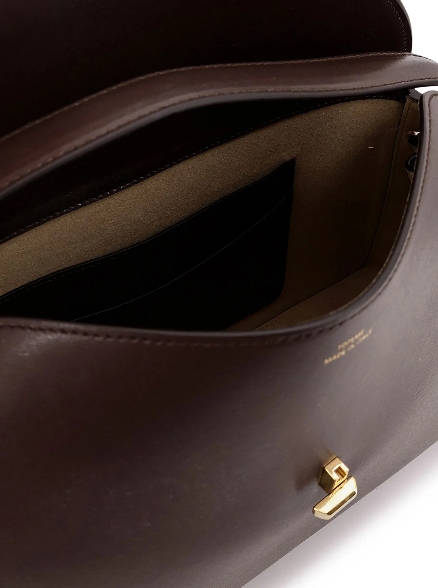 T-LOCK LEATHER SHOULDER BAG - Image 4