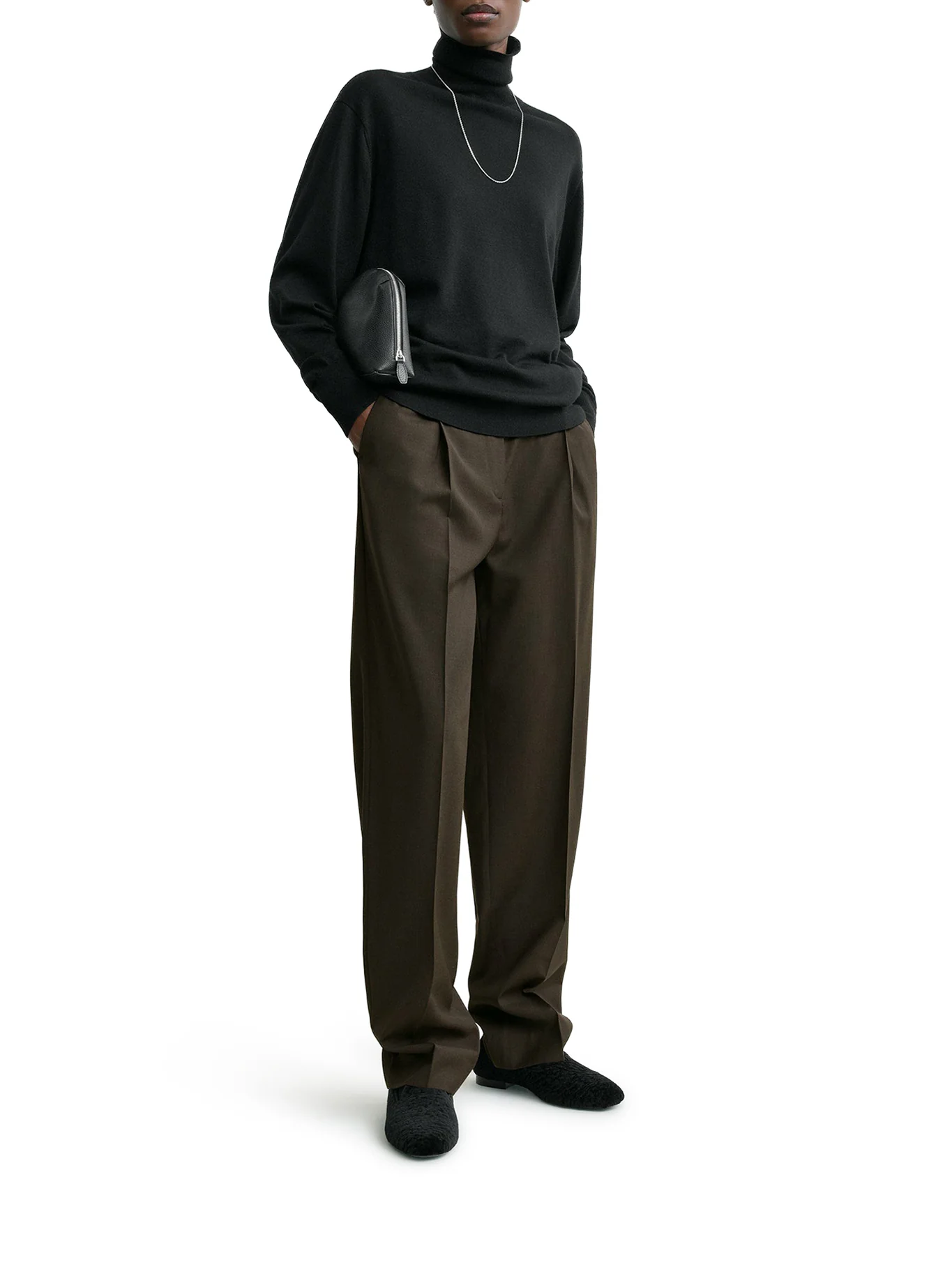 TAILORED WOOL BLEND TROUSERS - Image 2