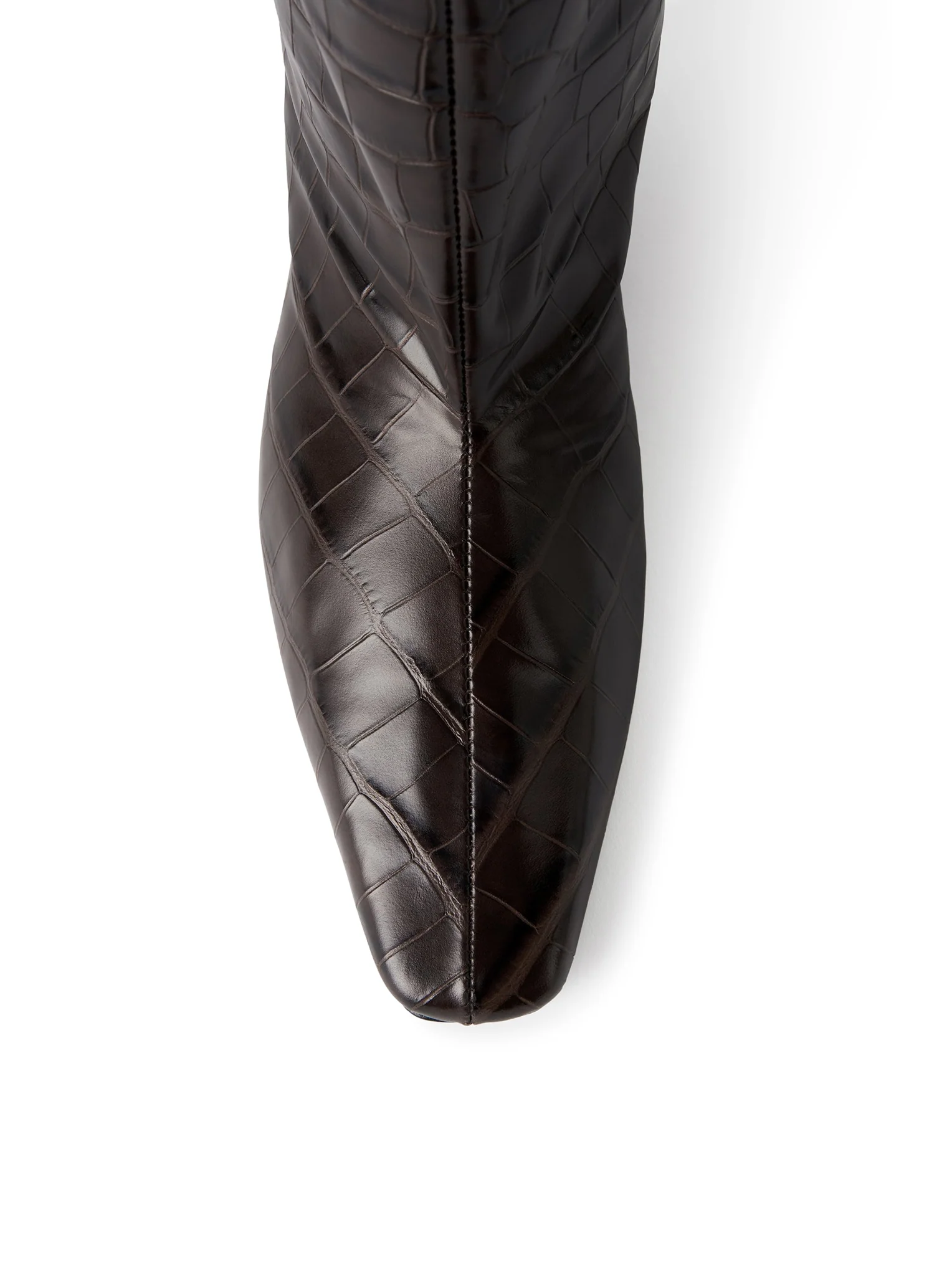 COCONUT EMBOSSED WIDE-LEG BOOTS - Image 6