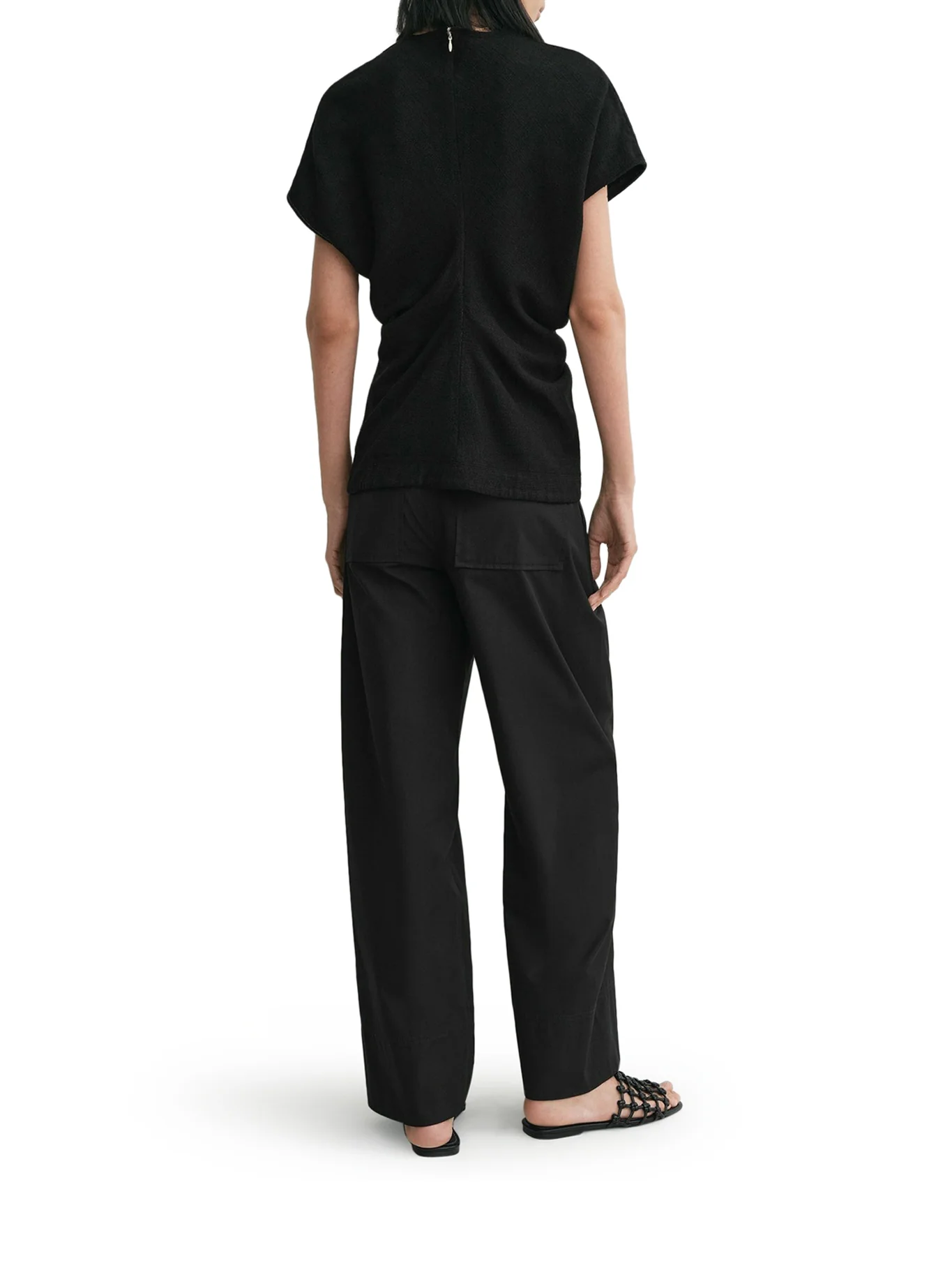 TOP WITH VISCOSE DRAPE - Image 3