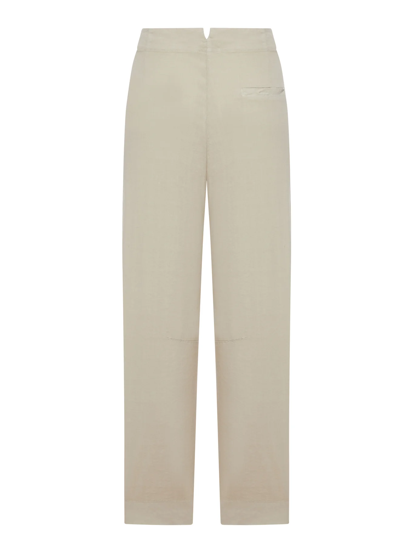 HIGH-WAISTED COTTON TROUSERS - Image 2