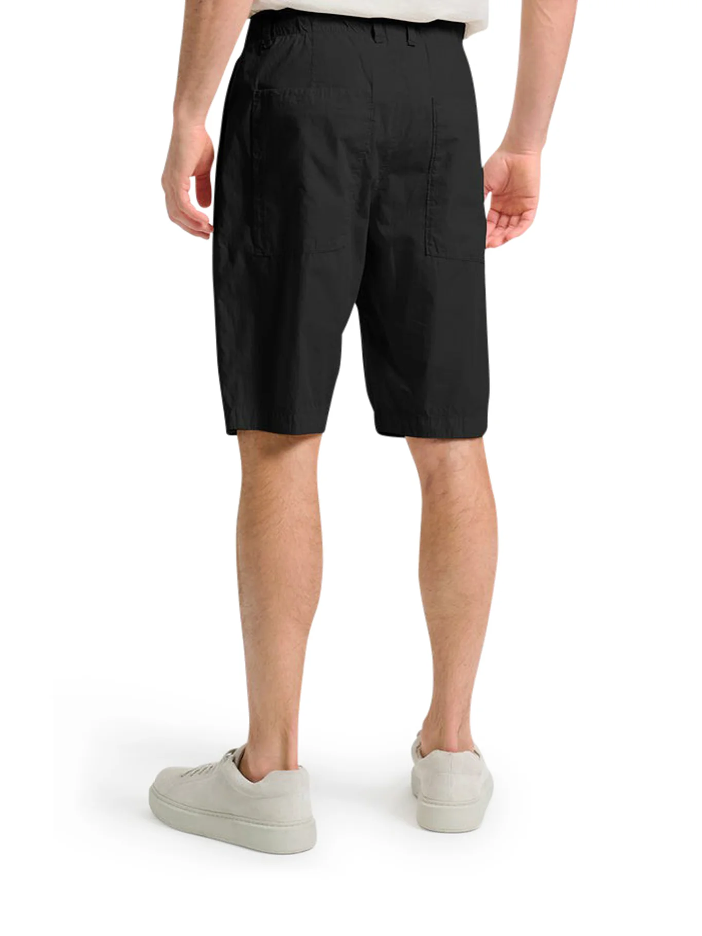 LIGHTWEIGHT COTTON BERMUDA SHORTS WITH DRAWSTRING - Image 4