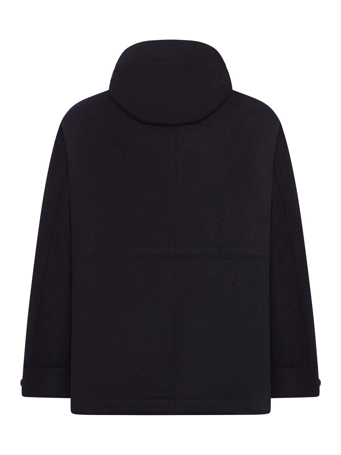 LOOSE FIT ZIP-UP SAHARA JACKET IN VIRGIN WOOL CLOTH - Image 2