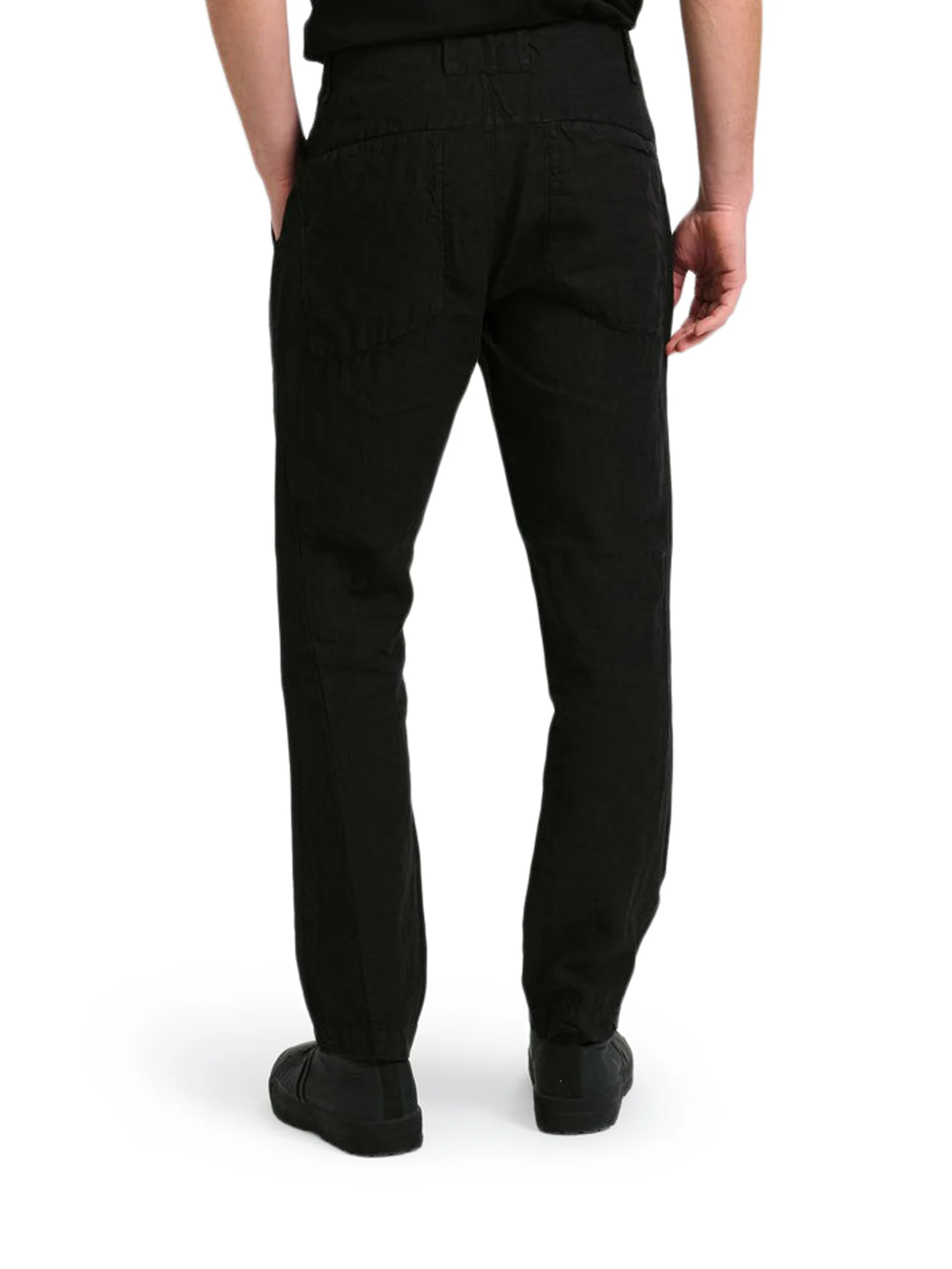 REGULAR-FIT LINEN TROUSERS - Image 4