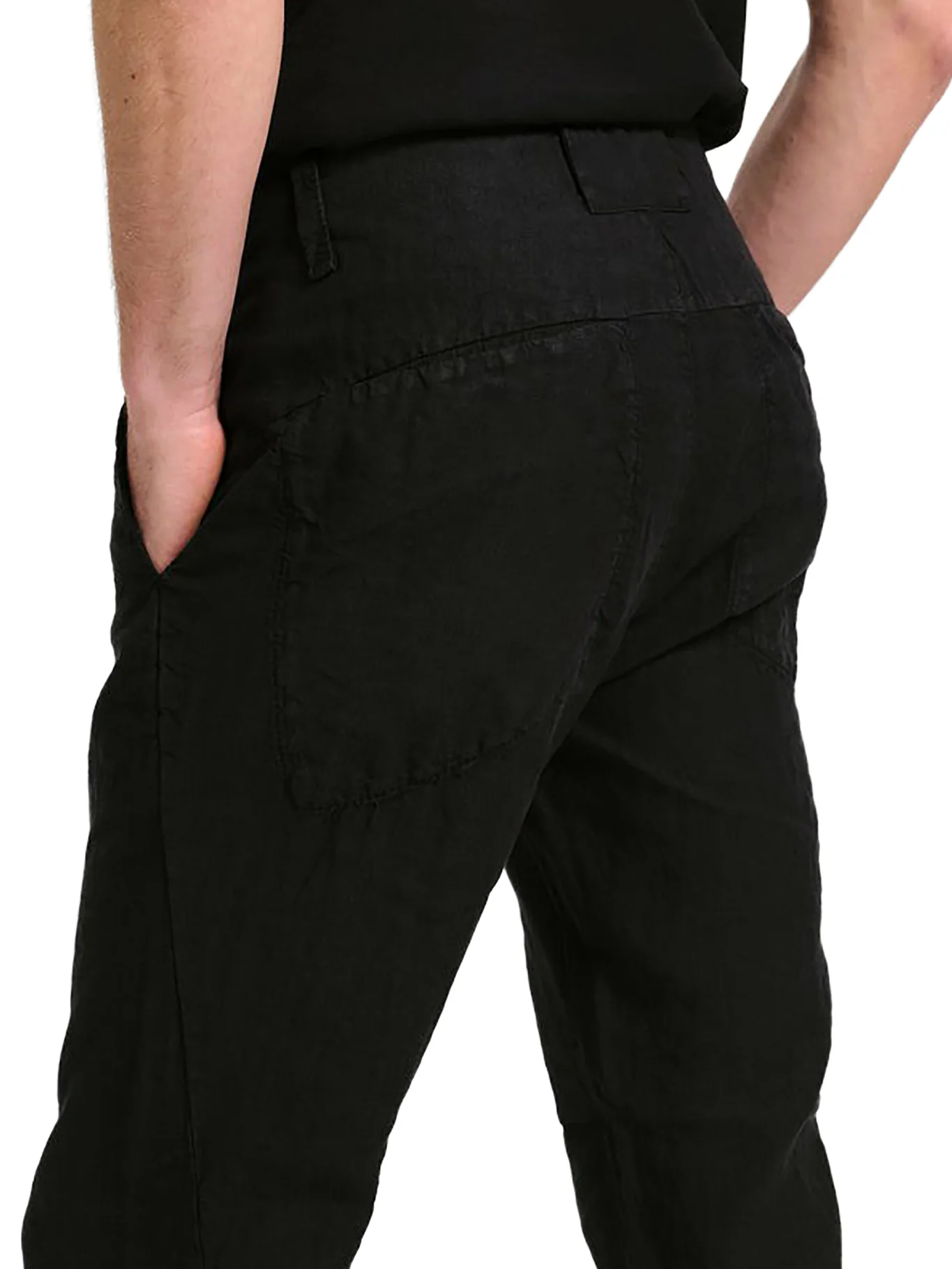 REGULAR-FIT LINEN TROUSERS - Image 6
