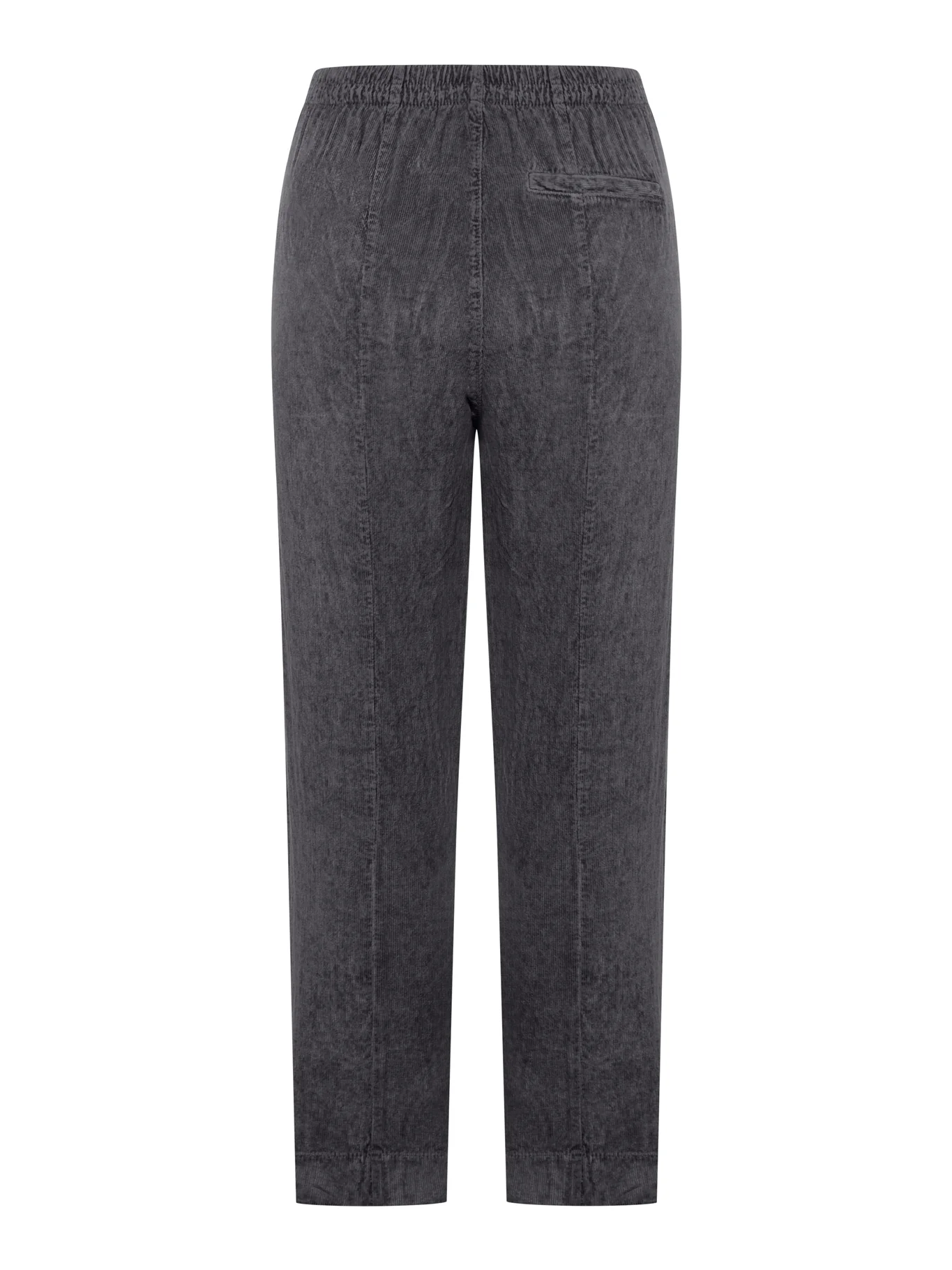 REGULAR FIT VELVET RIBBED TROUSERS - Image 2