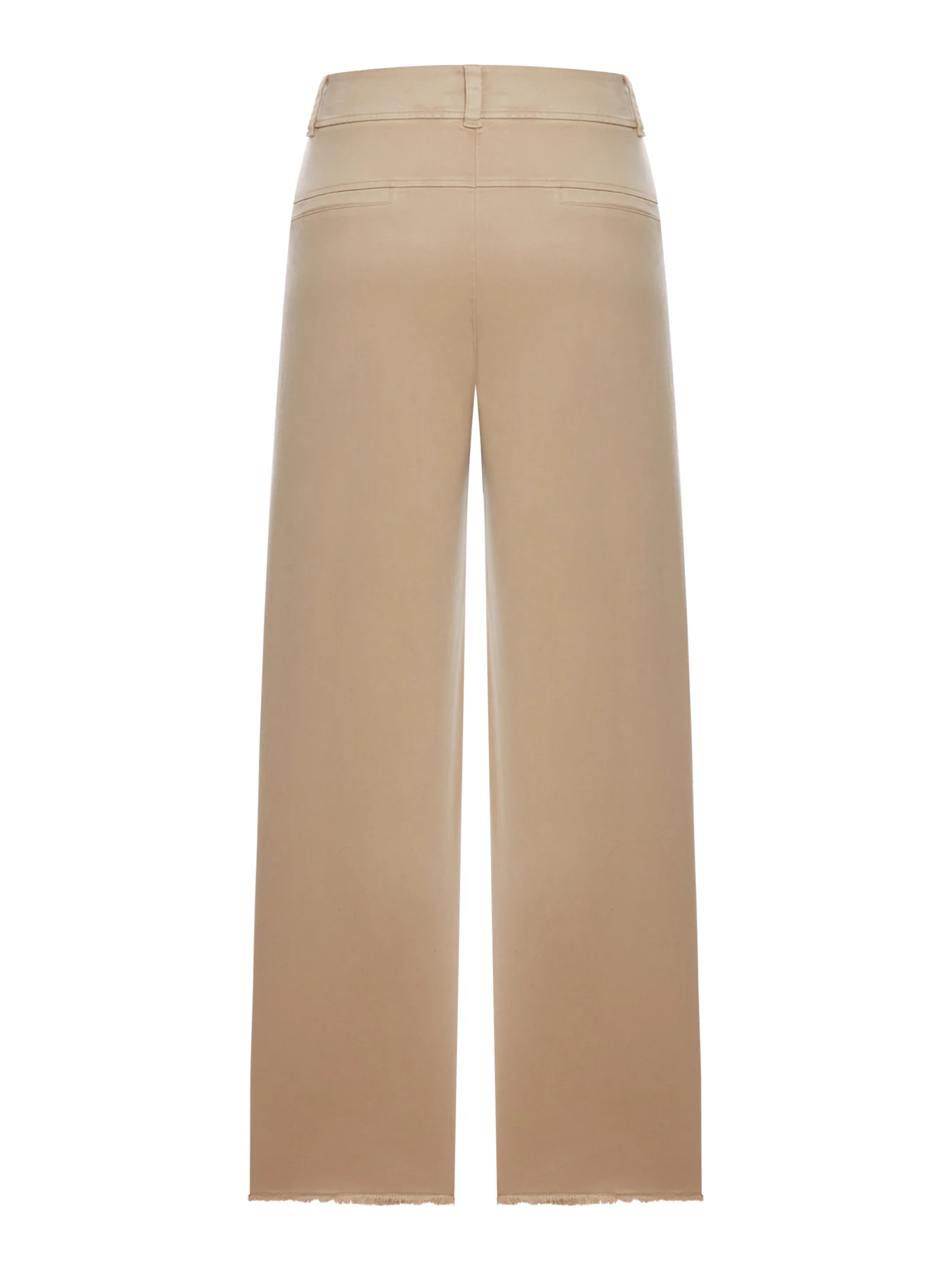 WIDE-LEG TROUSERS IN STRETCH COTTON BLEND - Image 2
