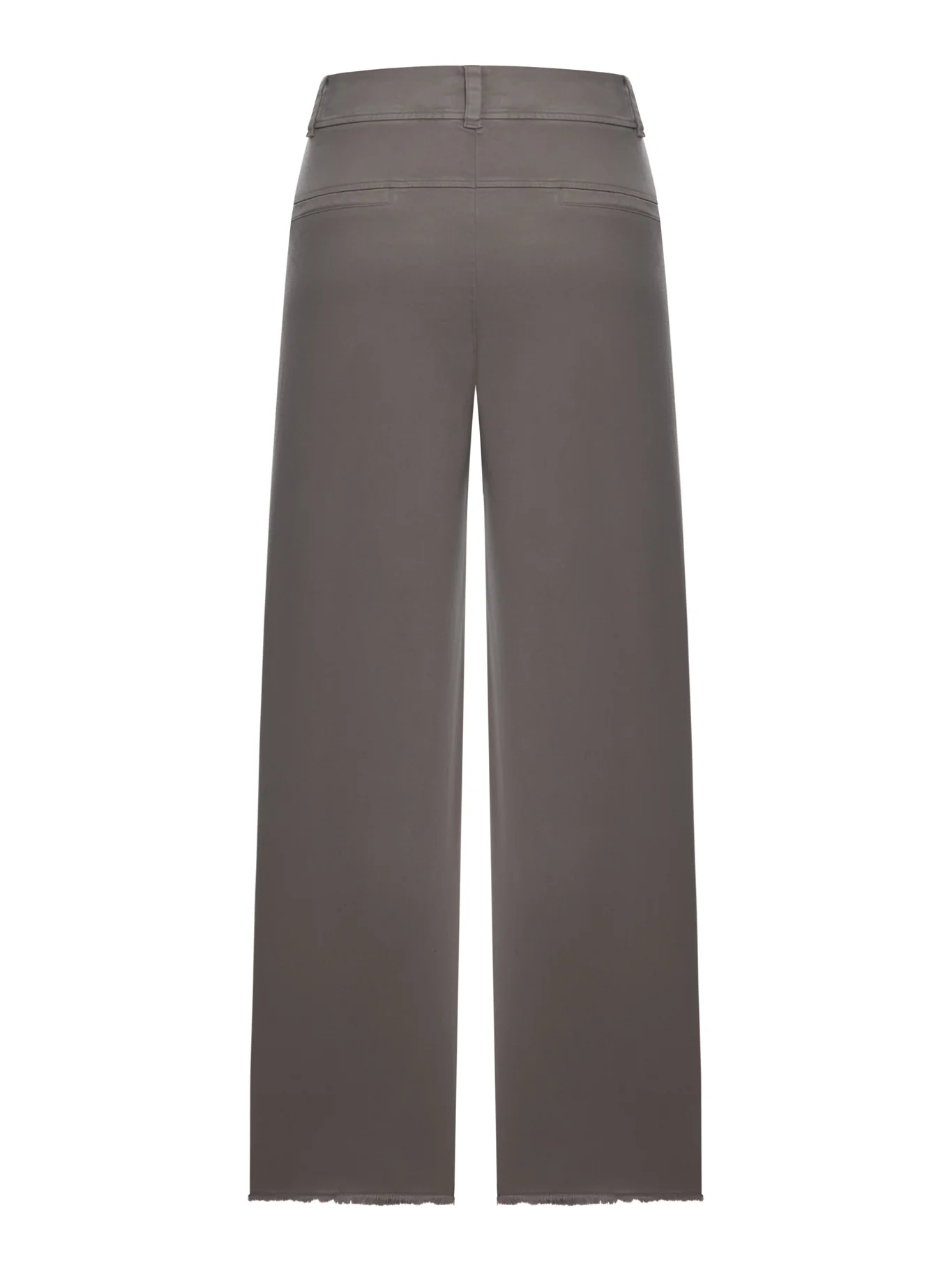 WIDE-LEG TROUSERS IN STRETCH COTTON BLEND - Image 2
