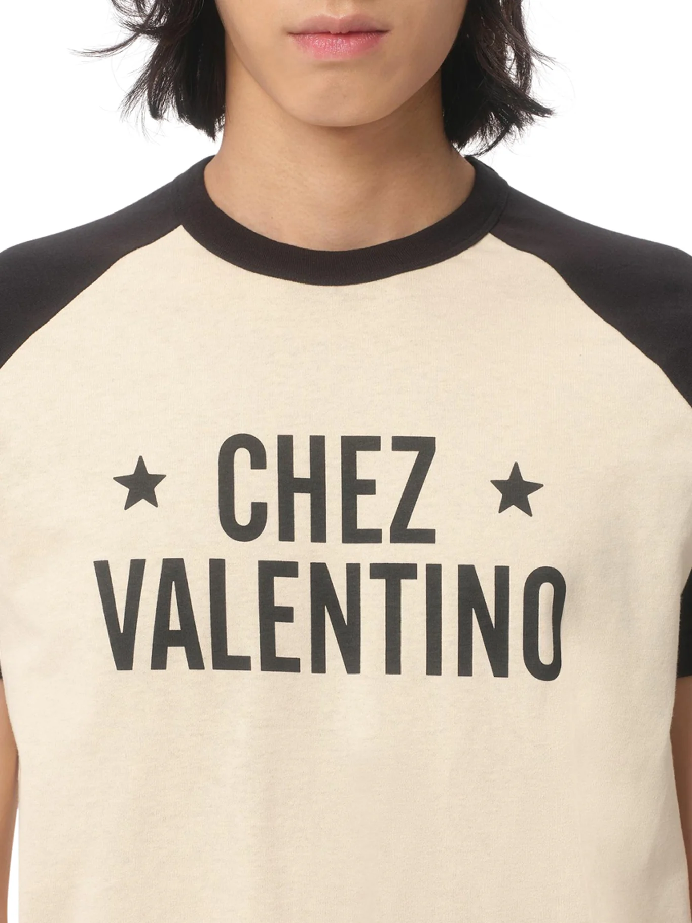 CHEZ VALENTINO PRINT COTTON T-SHIRT - Image 6