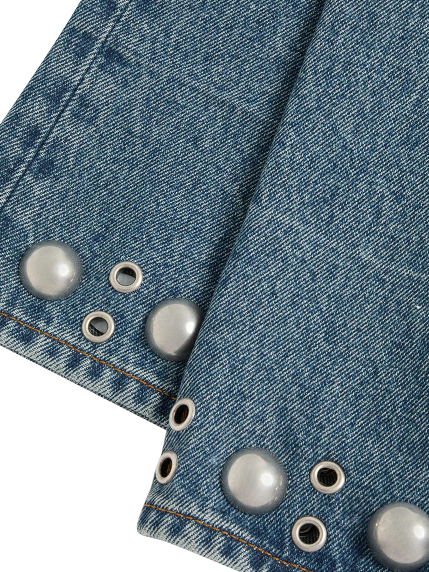 DENIM PANTS WITH CABOCHONS - Image 6