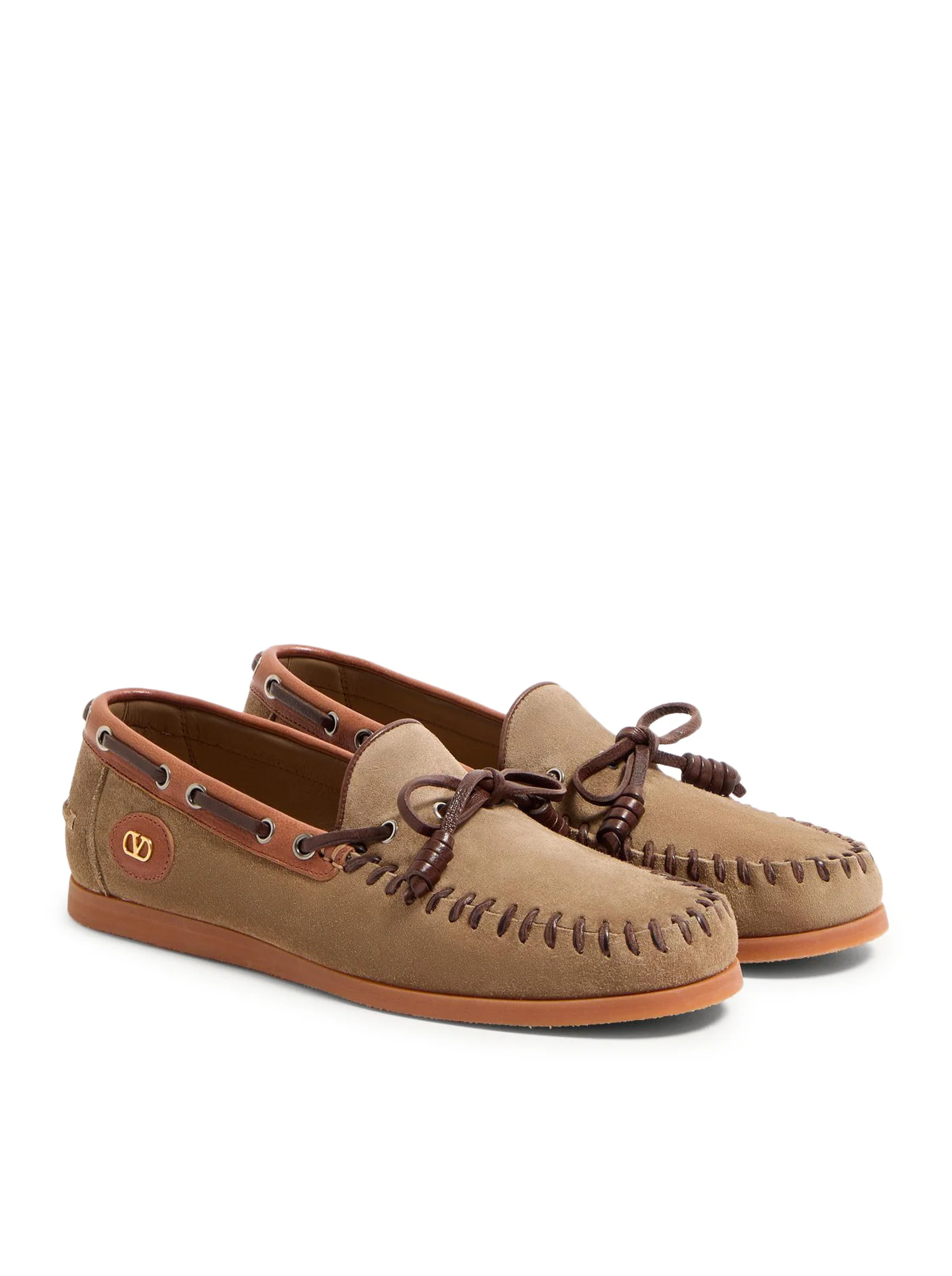 PALM AVENUE CRUST LEATHER BOAT SHOE - Image 3