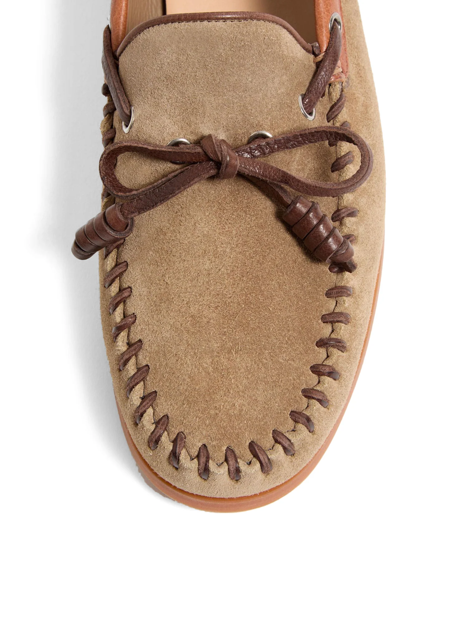 PALM AVENUE CRUST LEATHER BOAT SHOE - Image 6