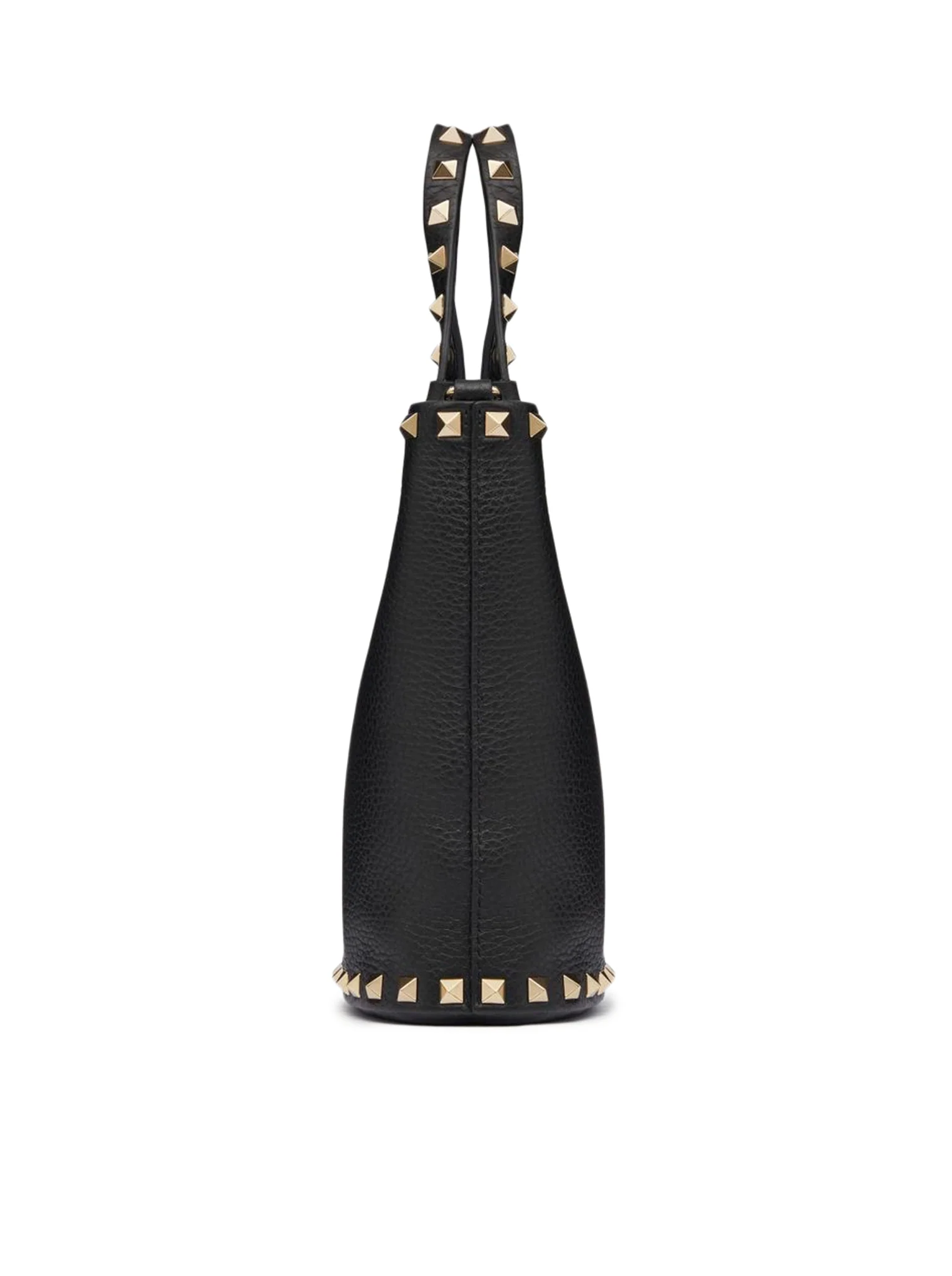 POUCH WITH ROCKSTUD SHOULDER STRAP IN GRAINED CALFSKIN - Image 3