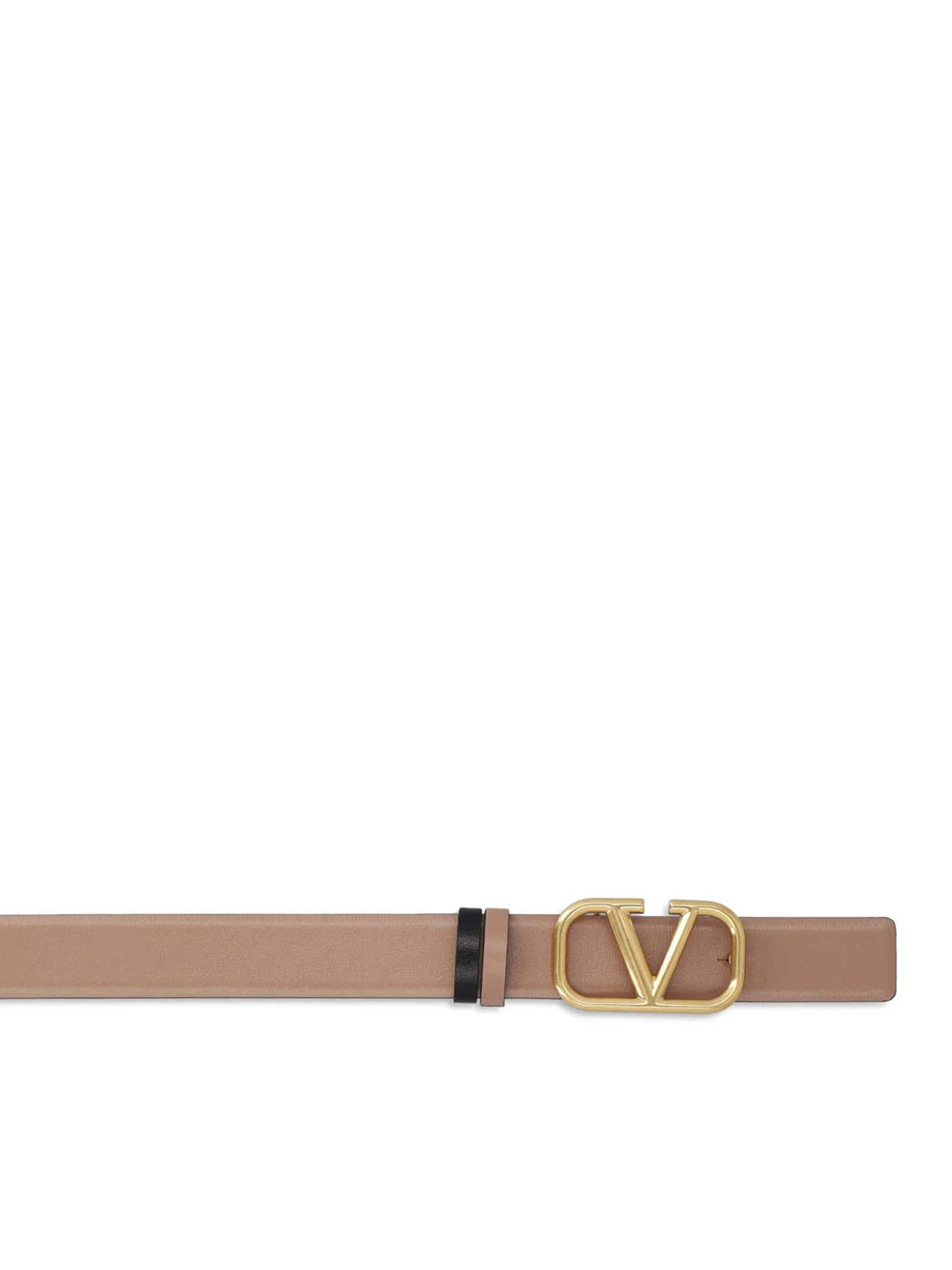 REVERSIBLE VLOGO SIGNATURE BELT IN POLISHED CALFSKIN 30 MM - Image 3