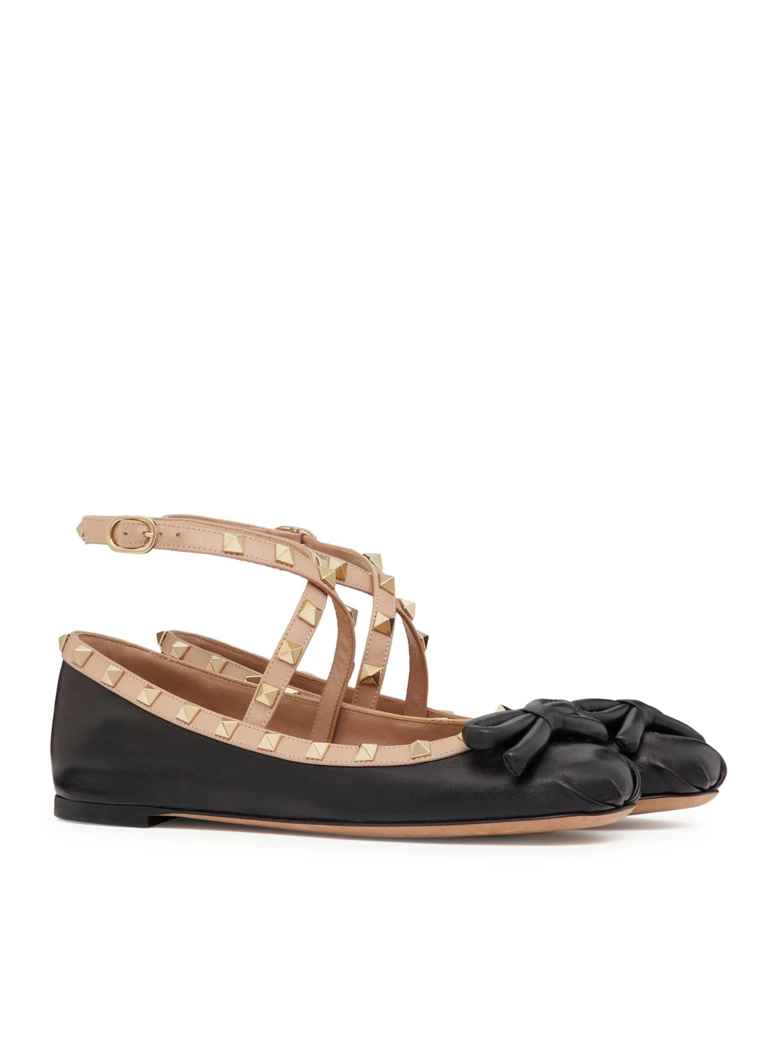 ROCKSTUD BALLERINA IN NAPPA - Image 3