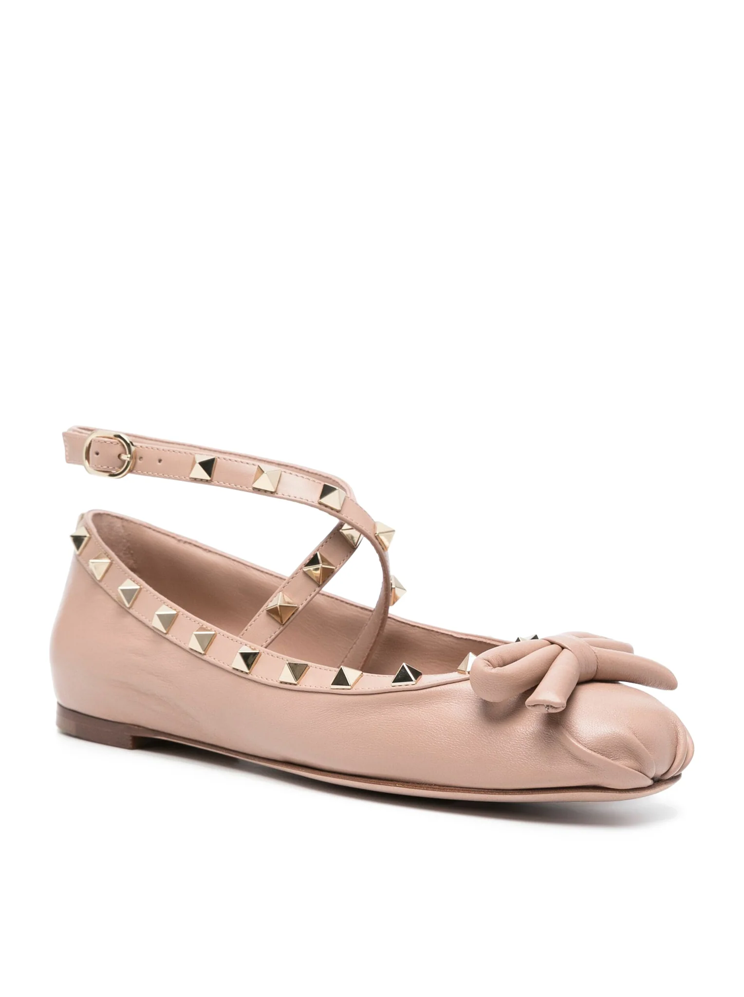 ROCKSTUD BALLERINA IN NAPPA - Image 2