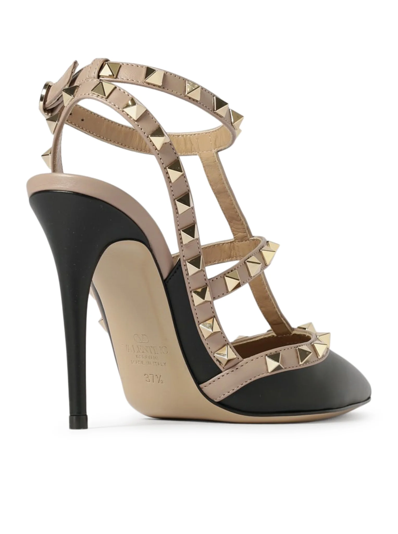 ROCKSTUD LEATHER PUMPS - Image 3