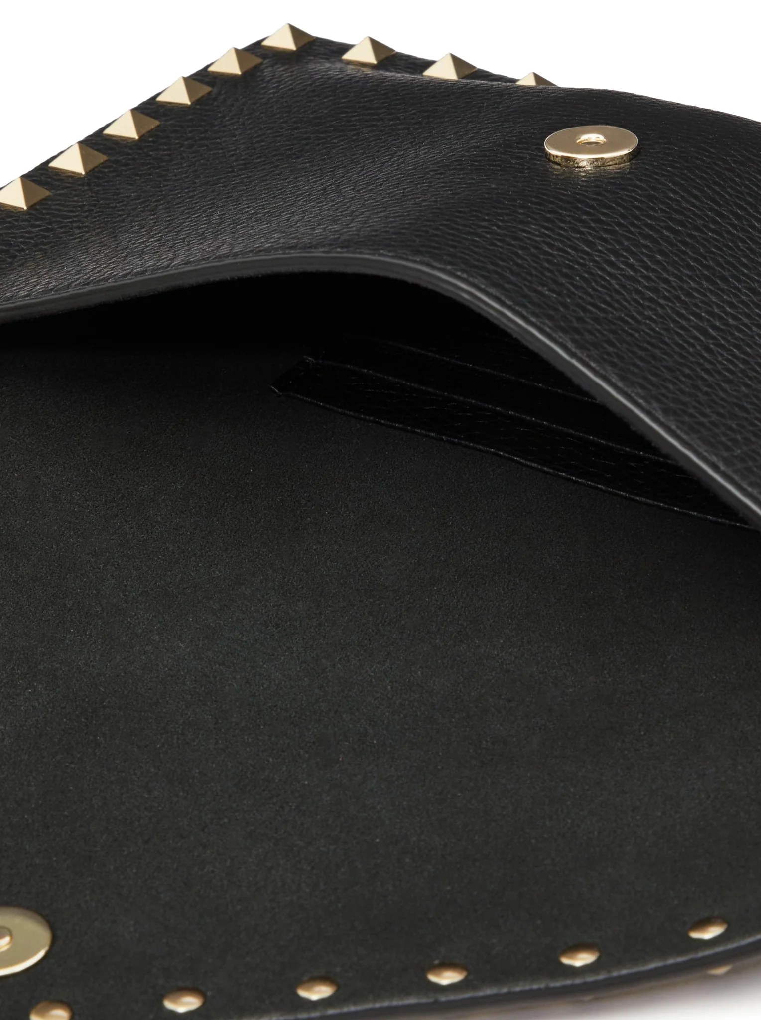 ROCKSTUD POUCH IN GARNET CALFSKIN - Image 7