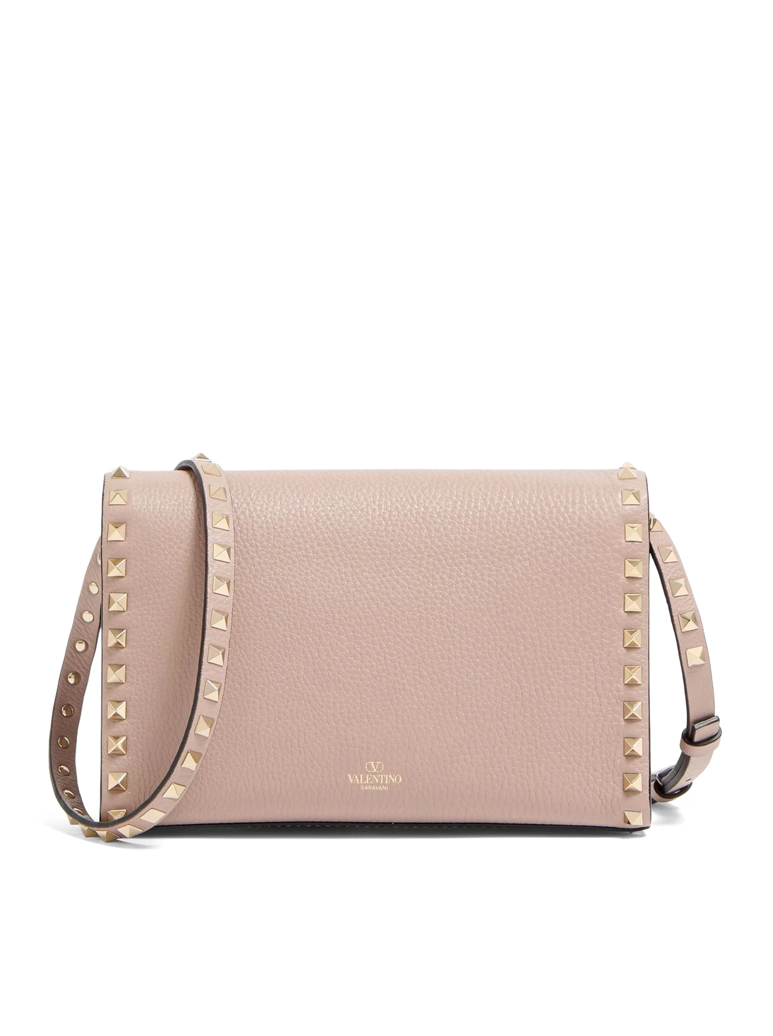 ROCKSTUD SMALL GARNET CALFSKIN CROSSBODY BAG - Image 4