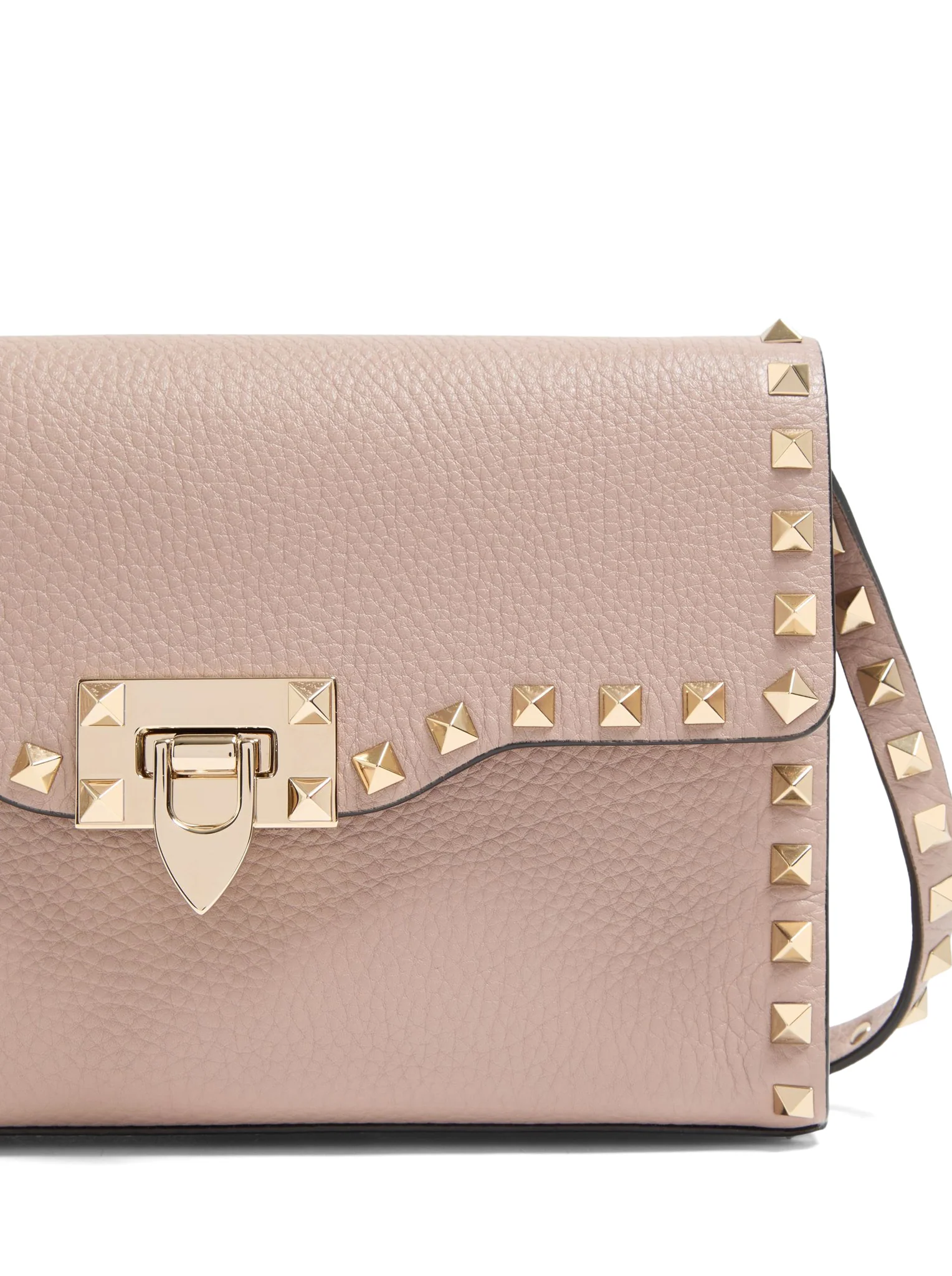 ROCKSTUD SMALL GARNET CALFSKIN CROSSBODY BAG - Image 6