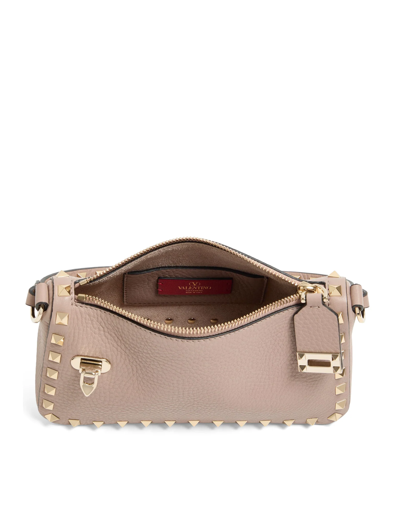 ROCKSTUD SMALL GARNET CALFSKIN CROSSBODY BAG - Image 6