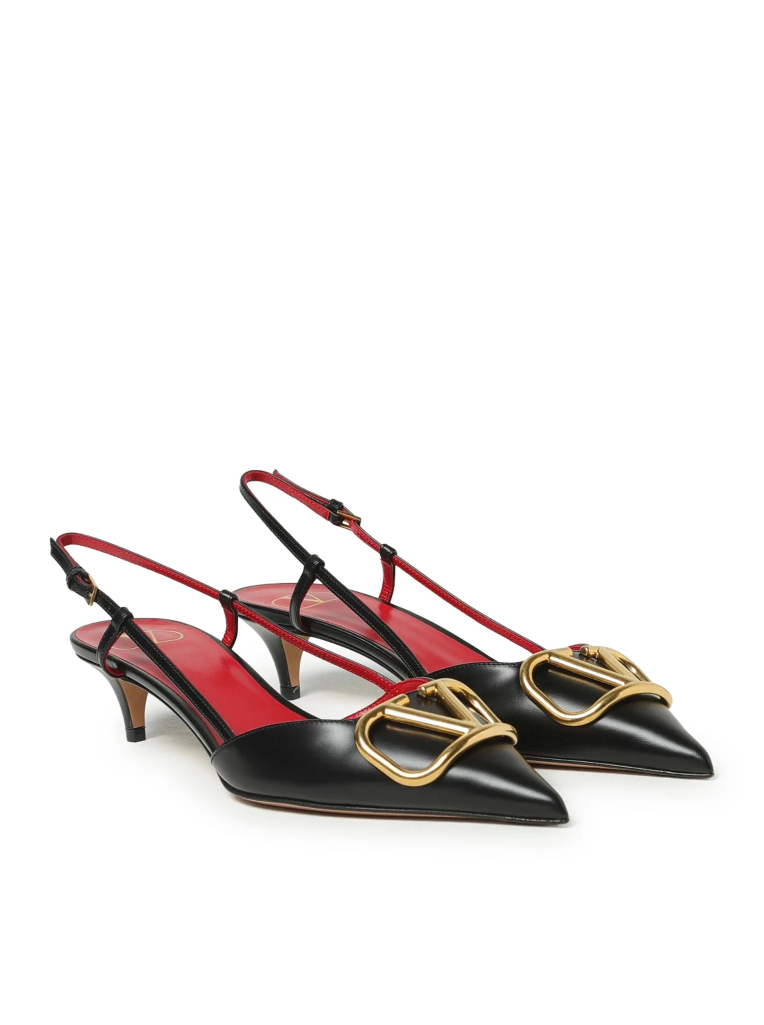SLINGBACK WITH LEATHER LOGO - Image 2
