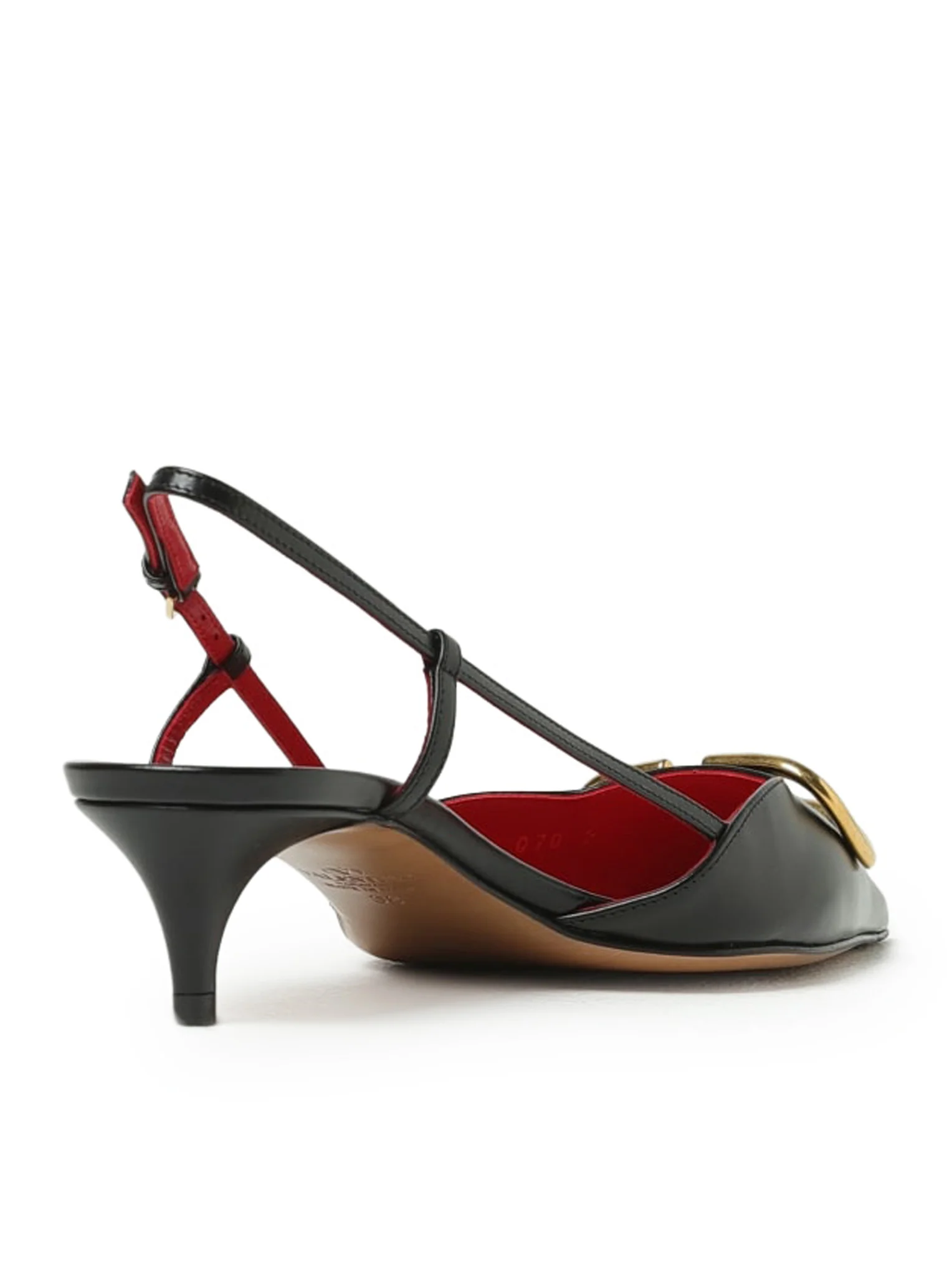 SLINGBACK WITH LEATHER LOGO - Image 3