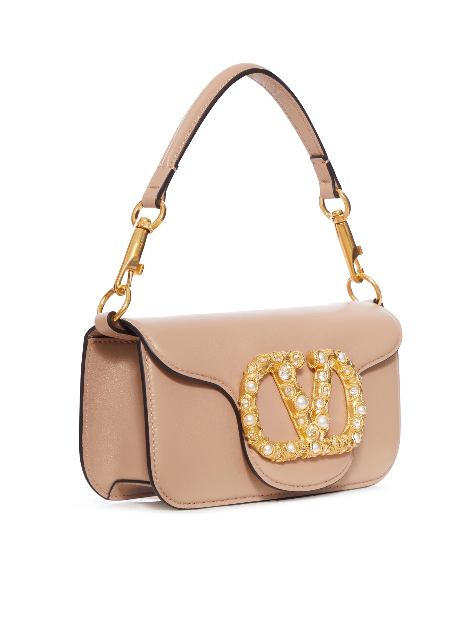 SMALL LOCO` CALFSKIN BAG WITH JEWEL LOGO - Image 2