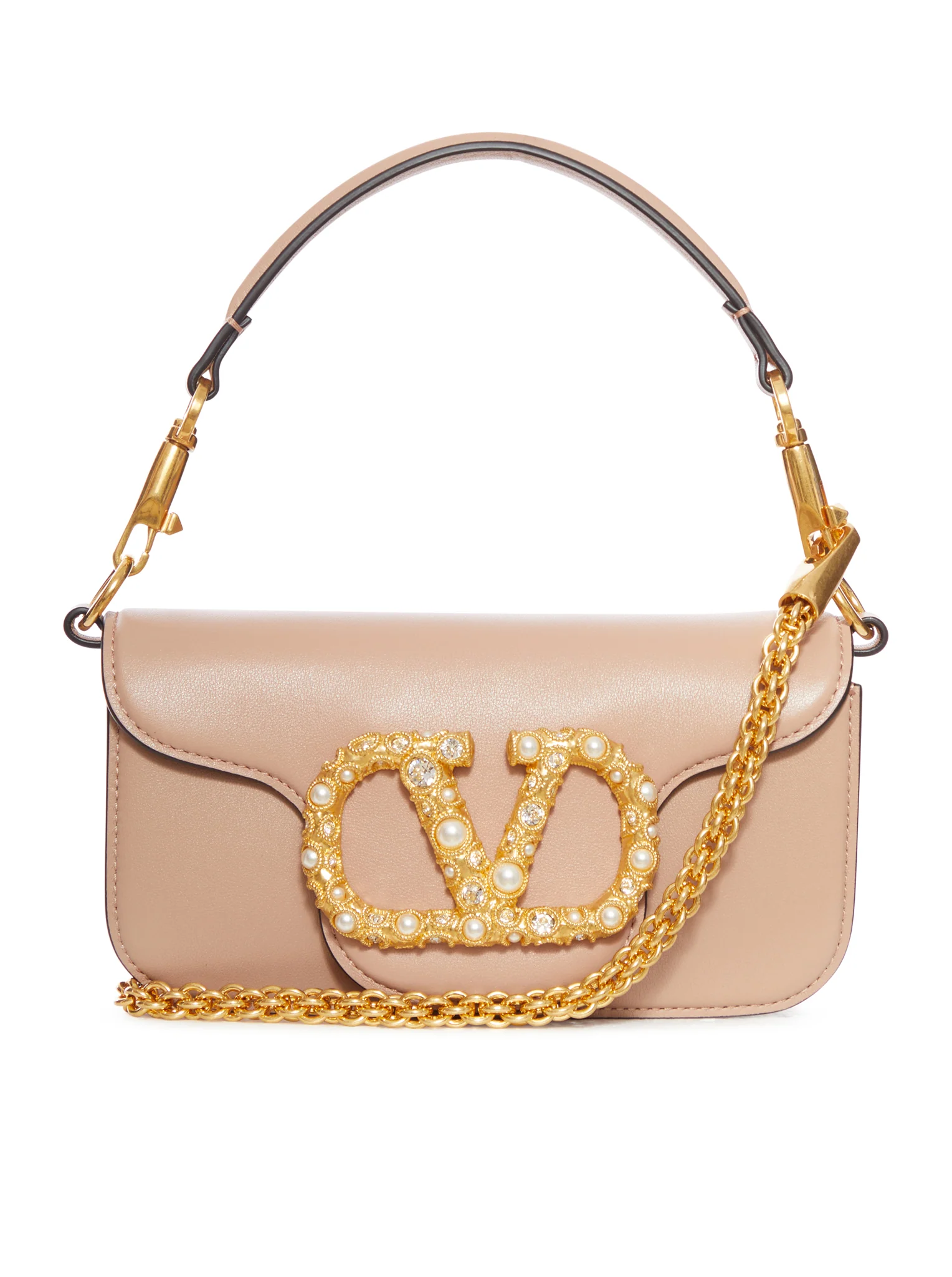 SMALL LOCO` CALFSKIN BAG WITH JEWEL LOGO - Image 4