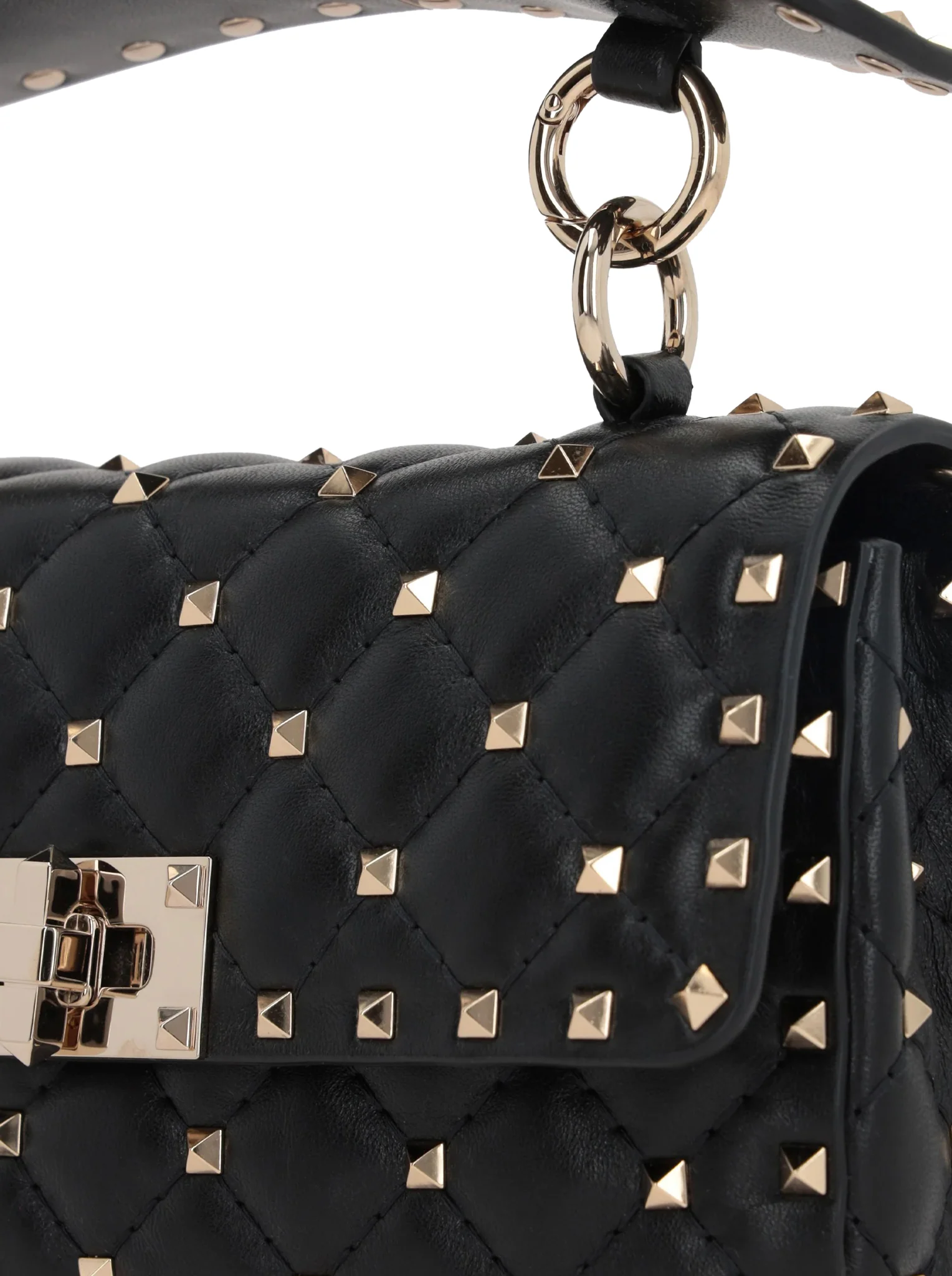 SMALL ROCKSTUD SPIKE BAG IN MATELASSÉ NAPPA - Image 4