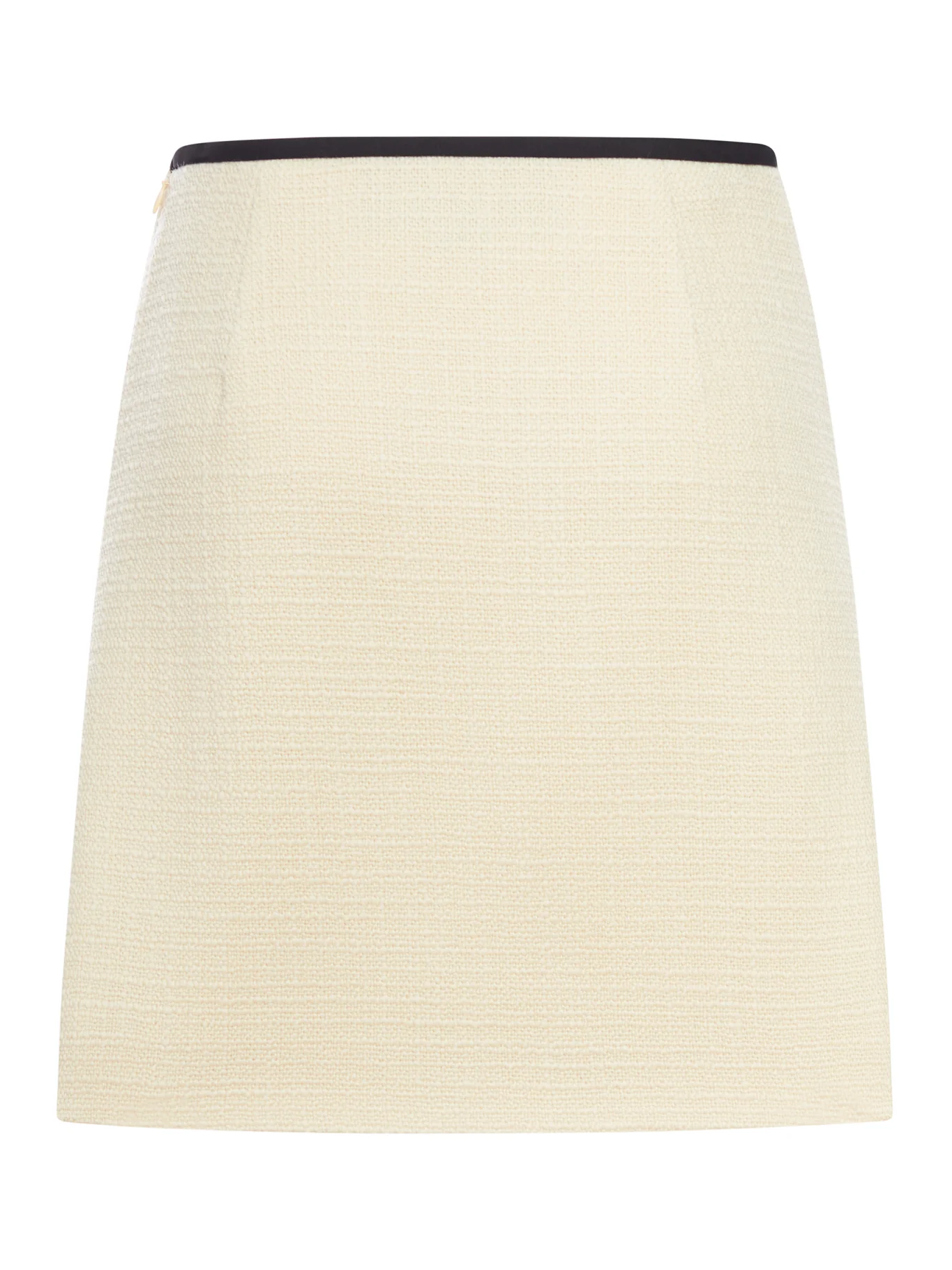 WOOL TWEED SKIRT WITH BOW - Image 2