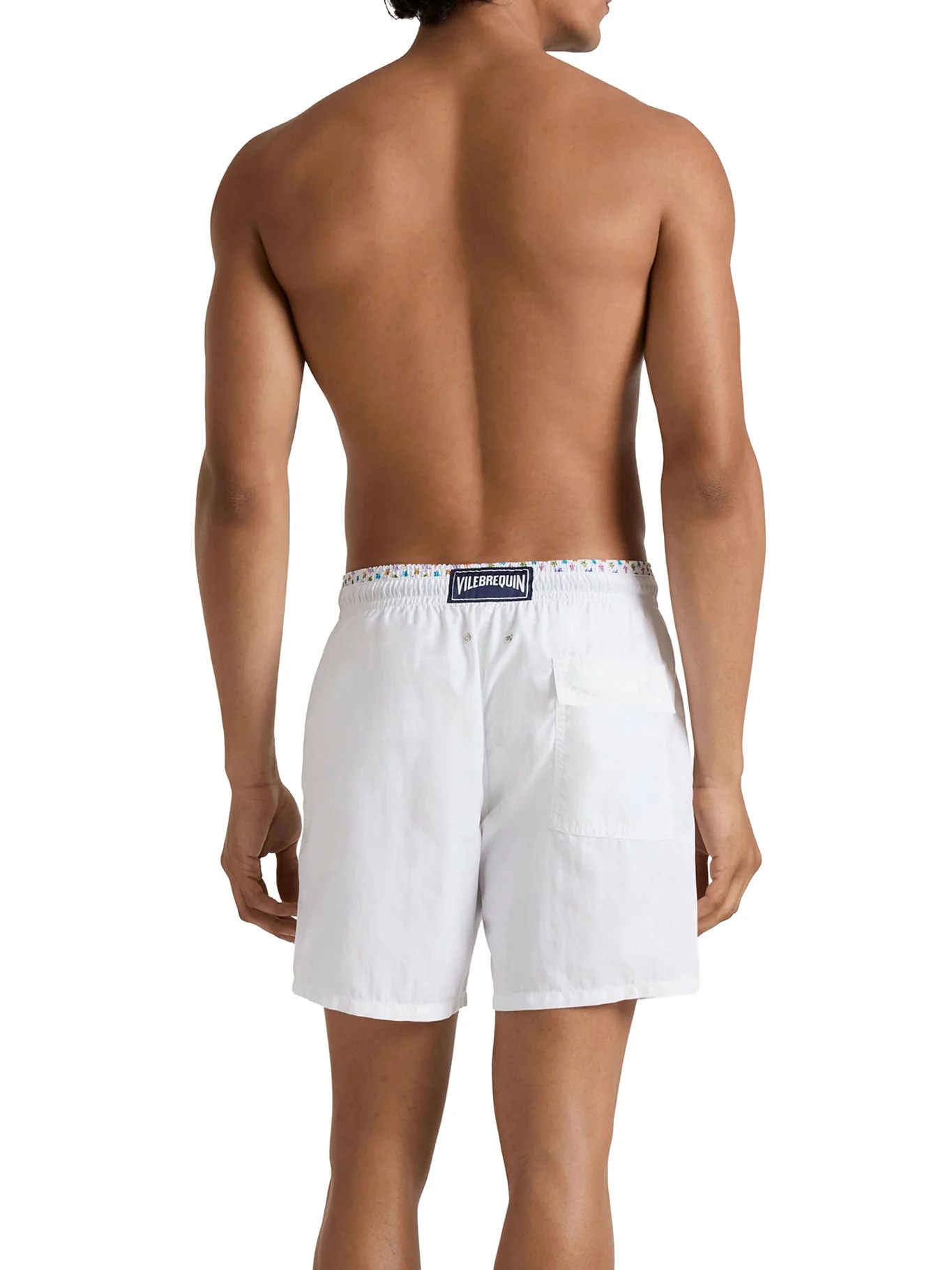 MEN`S TWO-TONE MICRO RONDE DES TORTUES SWIM SHORTS - Image 3