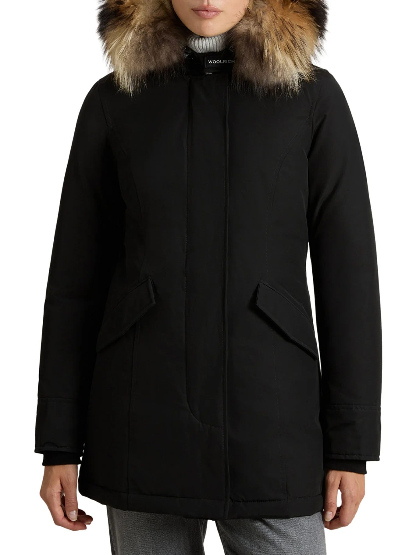 ARCTIC PARKA IN RAMAR CLOTH WITH REMOVABLE FUR - Image 3