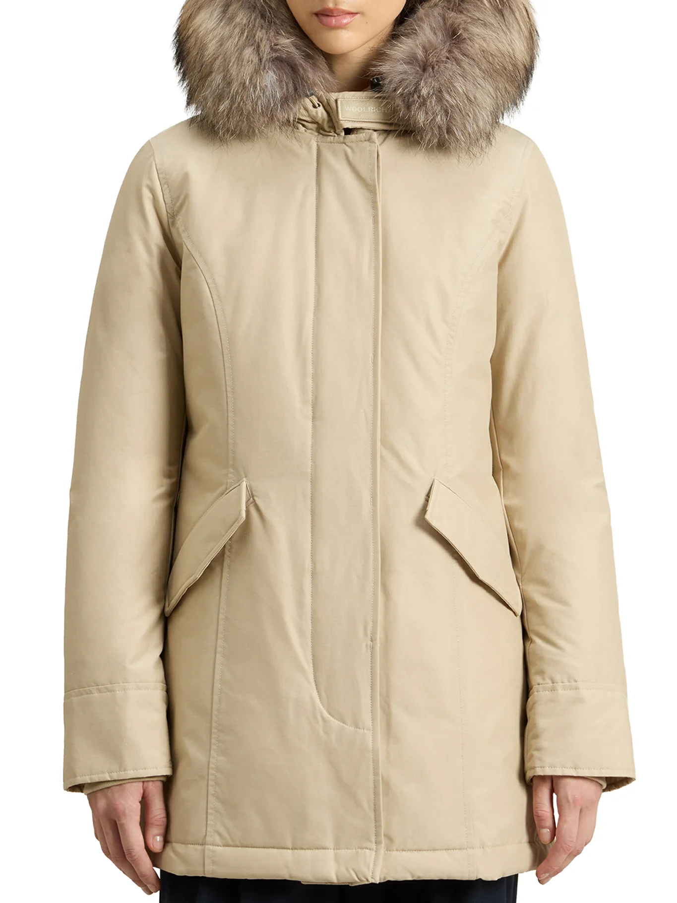 ARCTIC PARKA IN RAMAR CLOTH WITH REMOVABLE FUR - Image 3